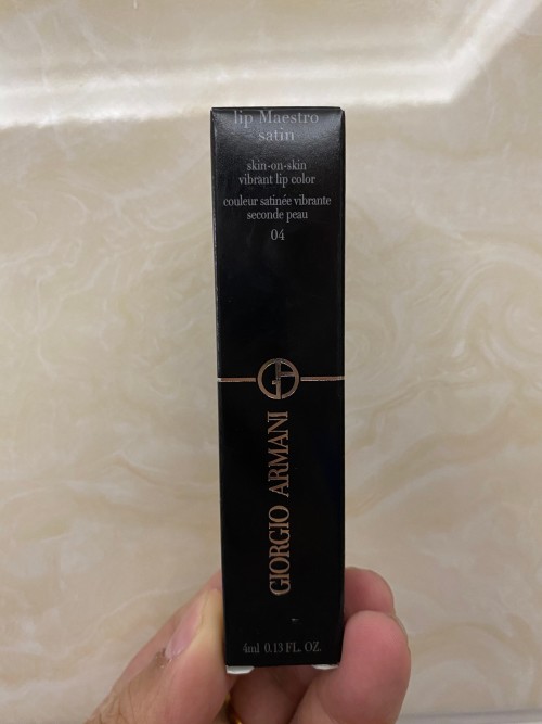 Giorgio Armani Lip Maestro Satin Liquid Lipstick - Vibrant Color 1 Giorgio Armani Lip Maestro Satin Liquid Lipstick - Vibrant Color