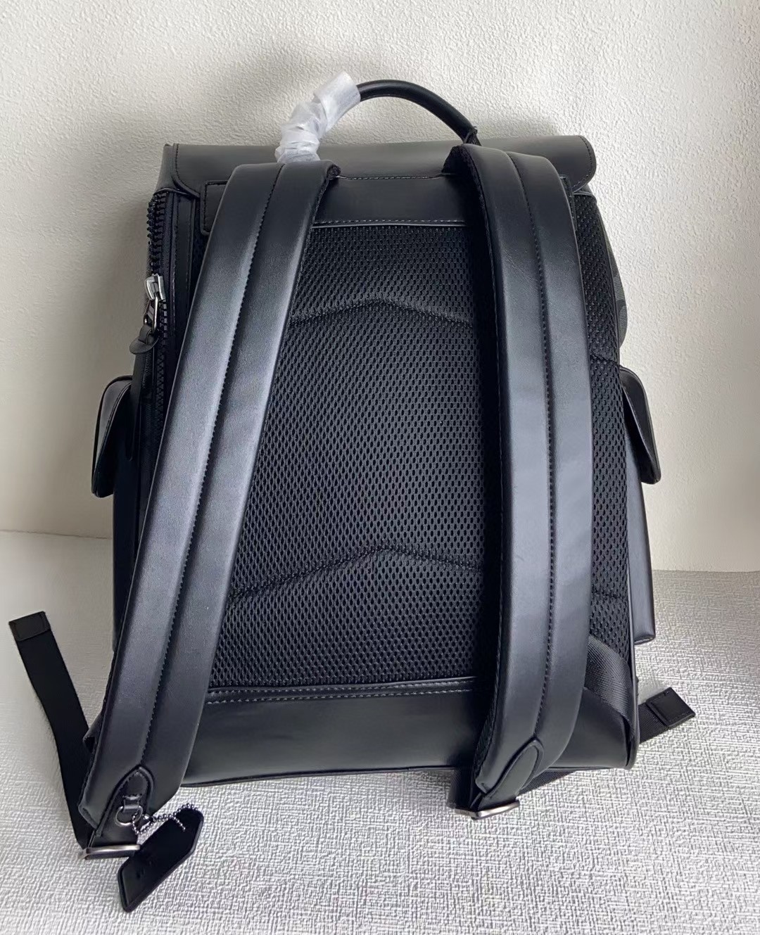 Coach COACH蔻驰40344 男士老花帆布双肩背包男士双肩包 内置拉链/手机/多功能袋 内置安全扣口袋