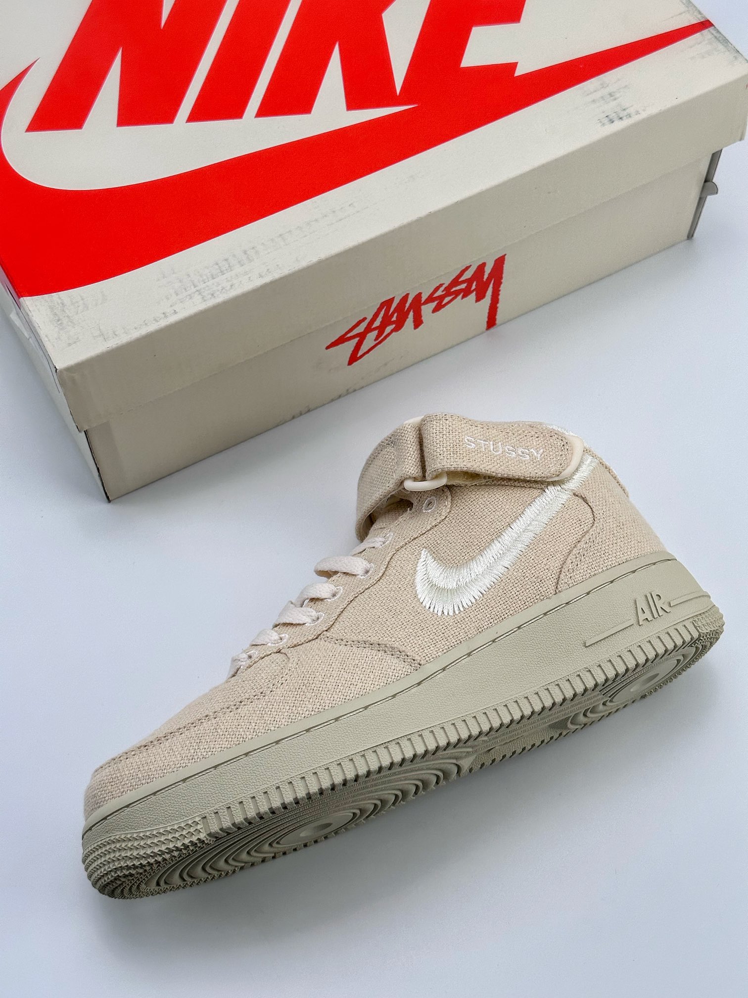 Nike Air Force 1 Mid 07 x Stussy Canvas DJ7841-200