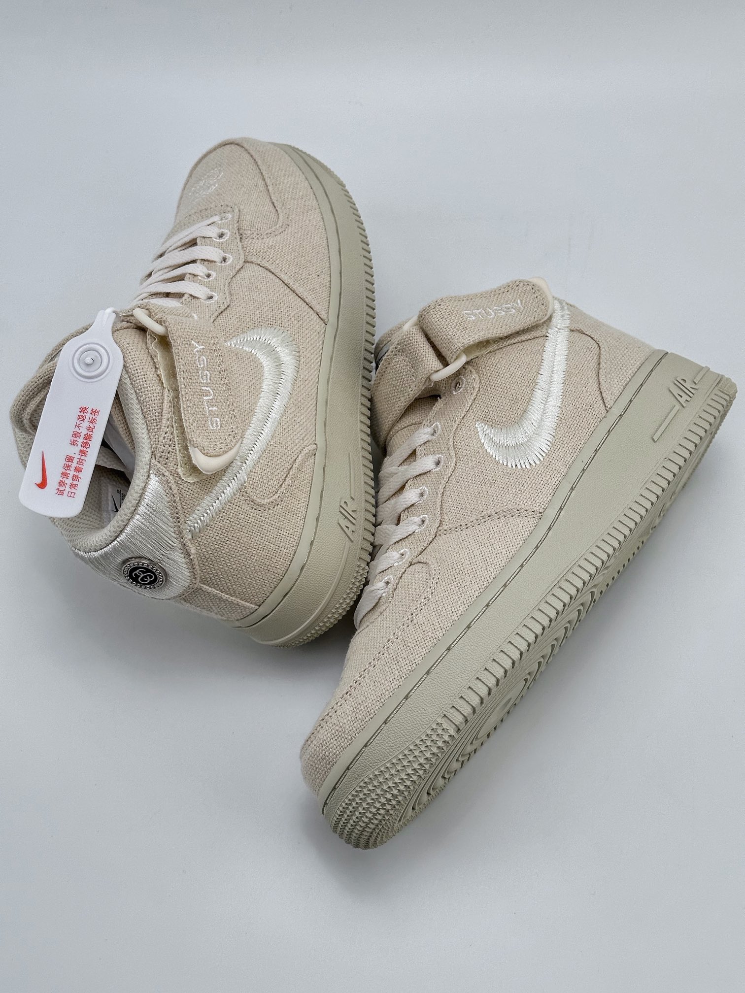 Nike Air Force 1 Mid 07 x Stussy Canvas DJ7841-200