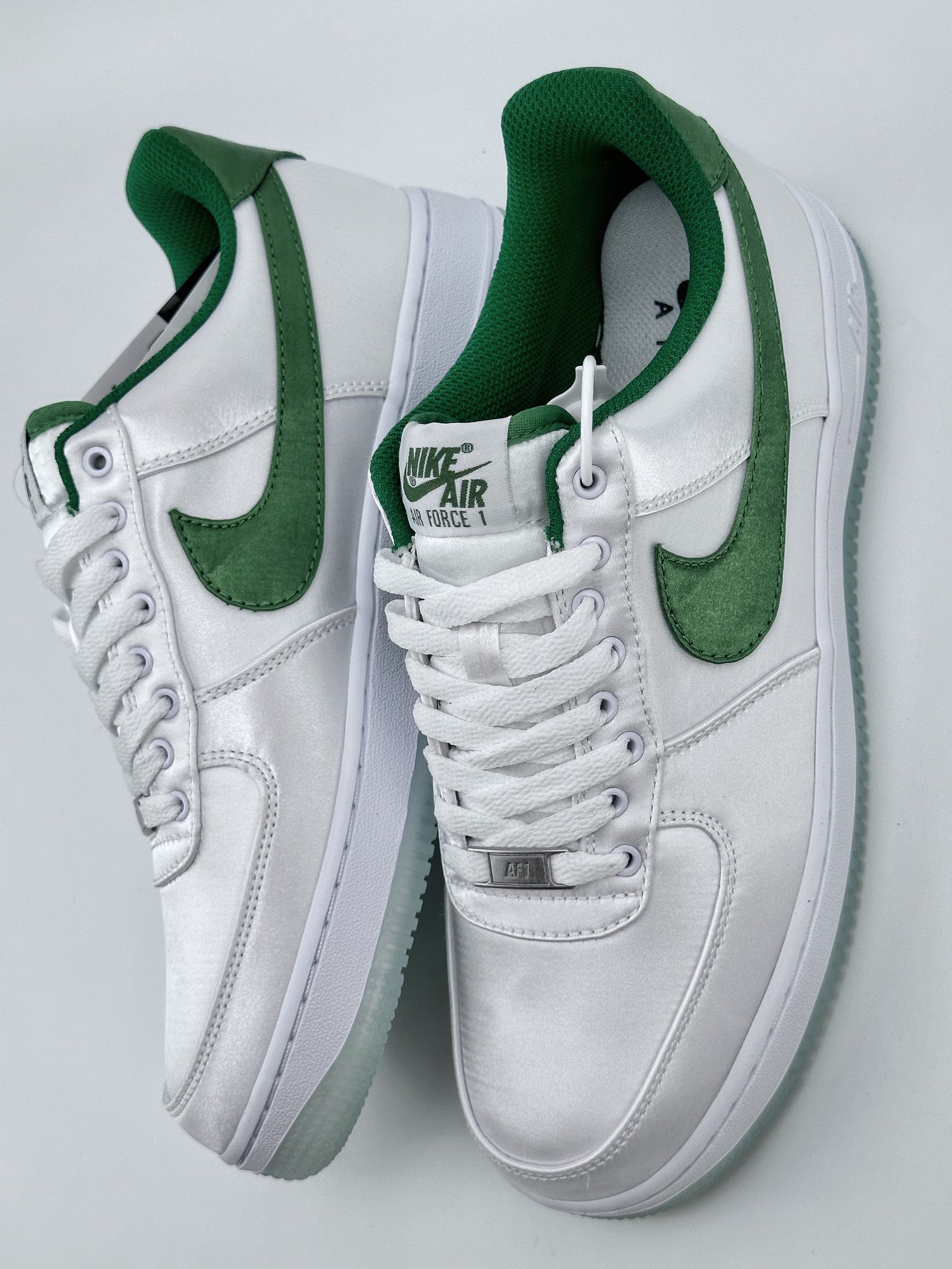 Nike Air Force 1 Low 07 ”Satin” Silk White Green DX6541-101