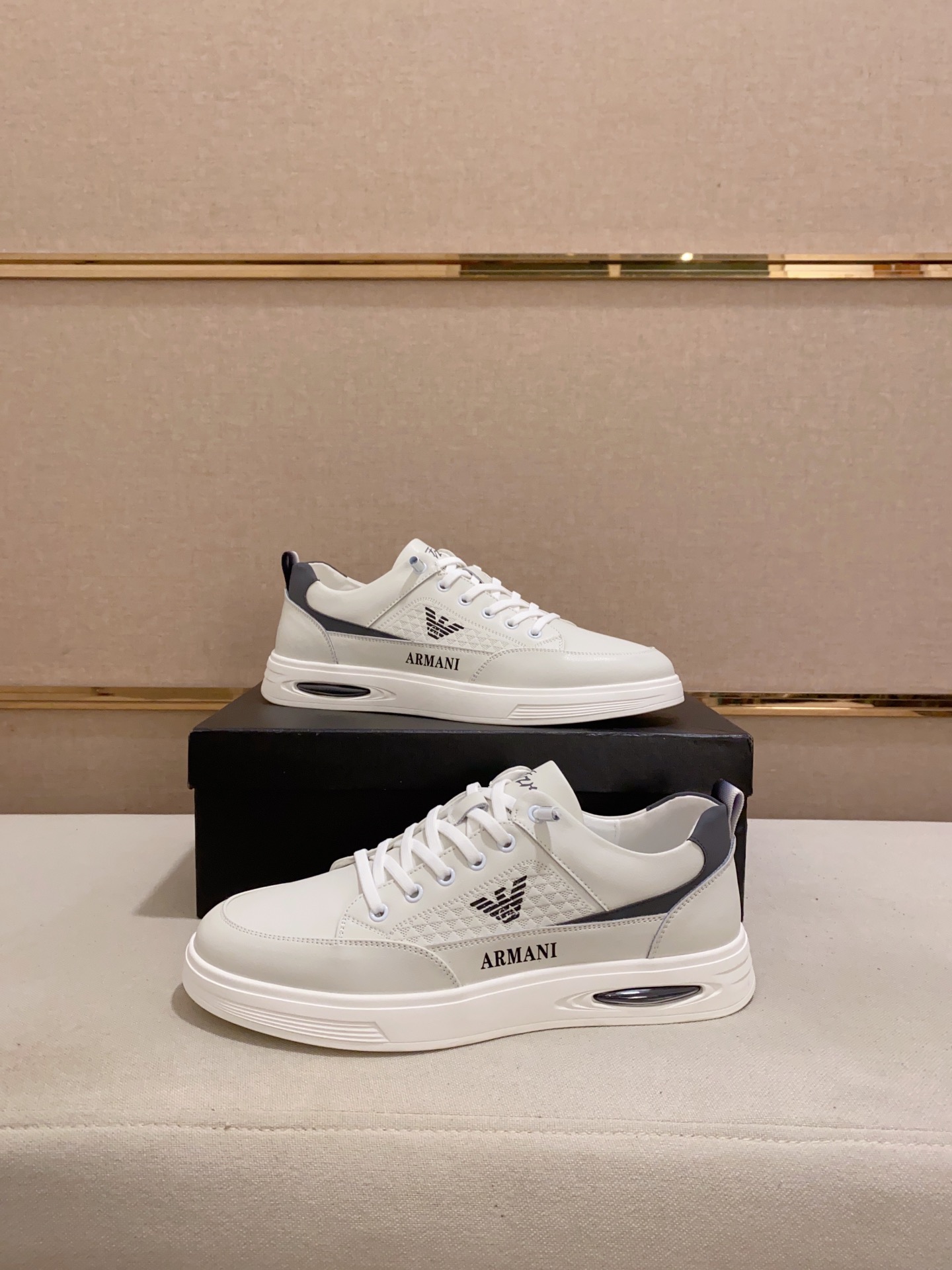 precio de fábrica: Armani ARMANI EXCHANGE sitio web oficial de los últimos modelos AX moda zapatos c
