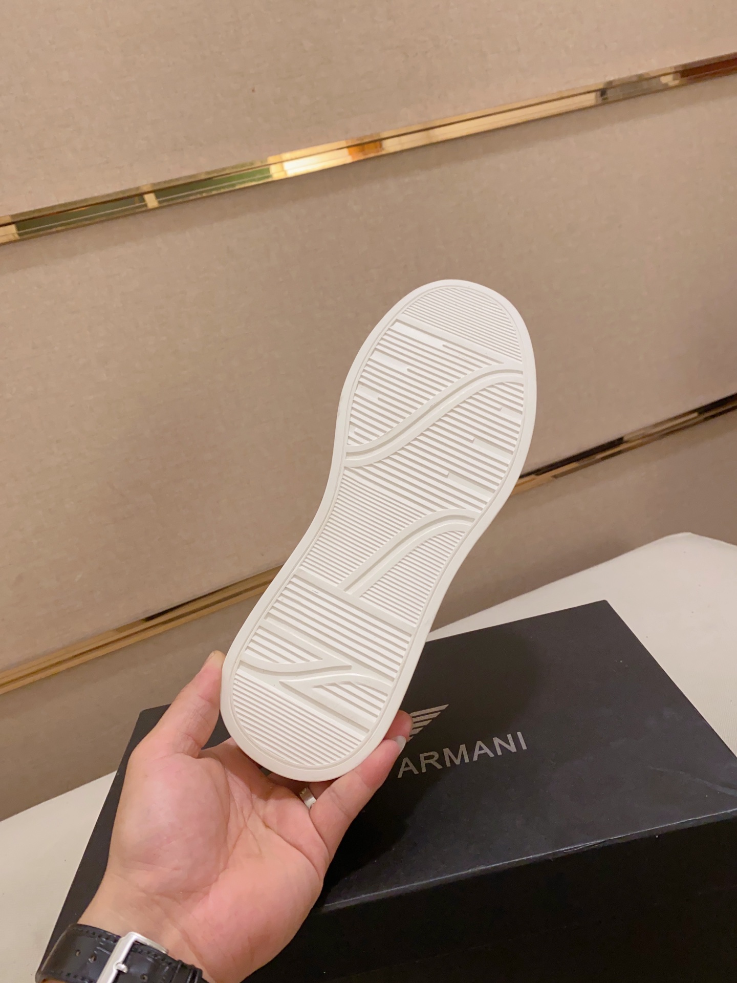 precio de fábrica: Armani ARMANI EXCHANGE sitio web oficial de los últimos modelos AX moda zapatos c