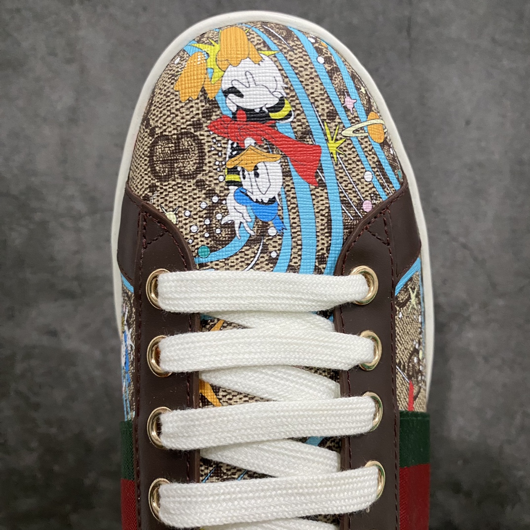 [Top Purchasing Edition] Disney x Gucci Ace Donald Duck Printed Sneakers Series