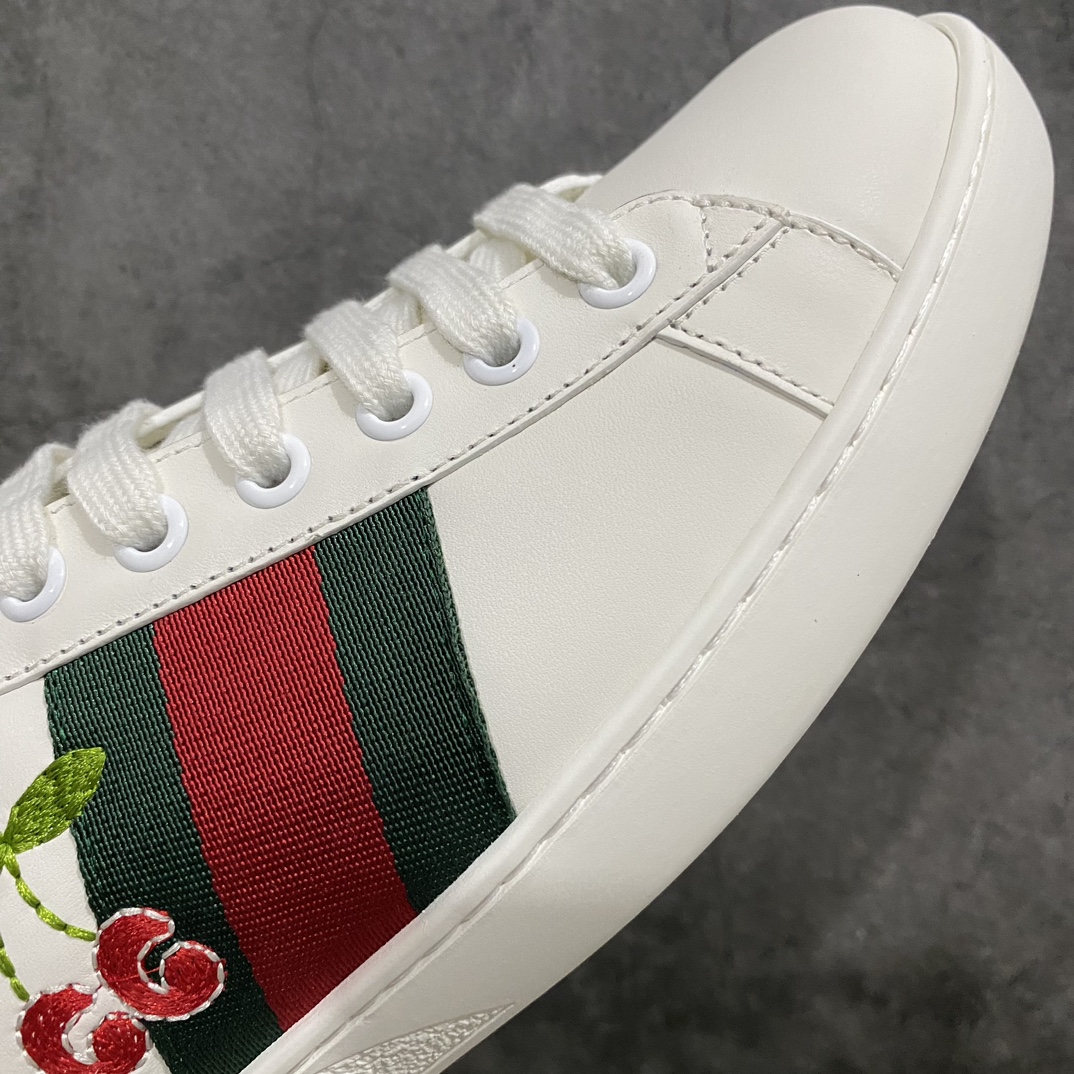 [Top Purchasing Edition] Gucci Ace Cherry Pattern Embroidery Series