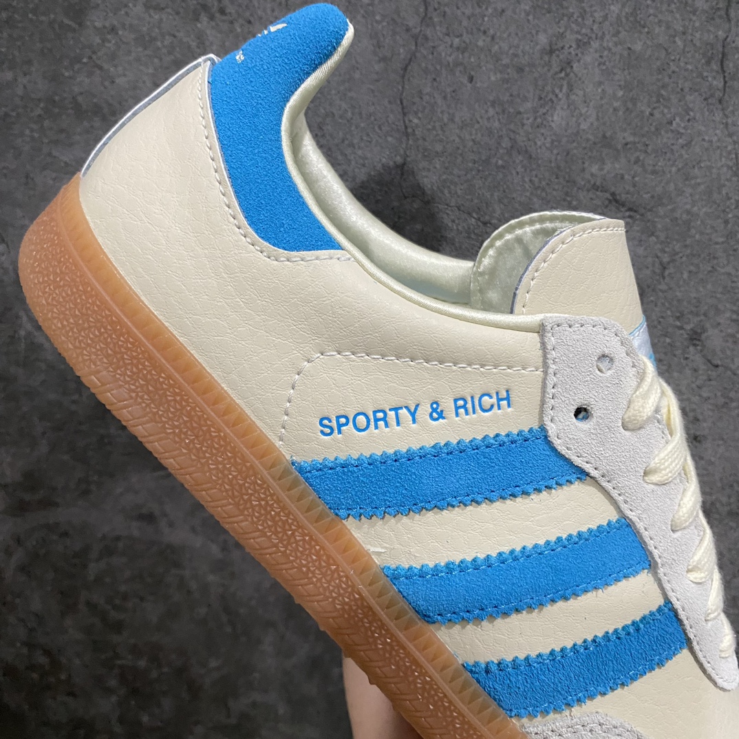 [Pure original] Sporty & Rich x Adidas Samba low-top casual sneakers IE7096