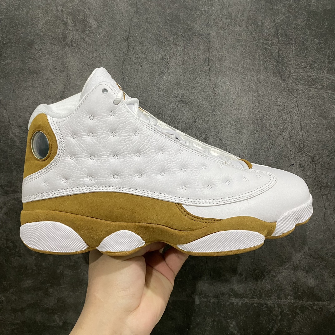 [Foreign Trade Edition] Air Jordan 13 AJ13 Wheat White Brown 414571-171