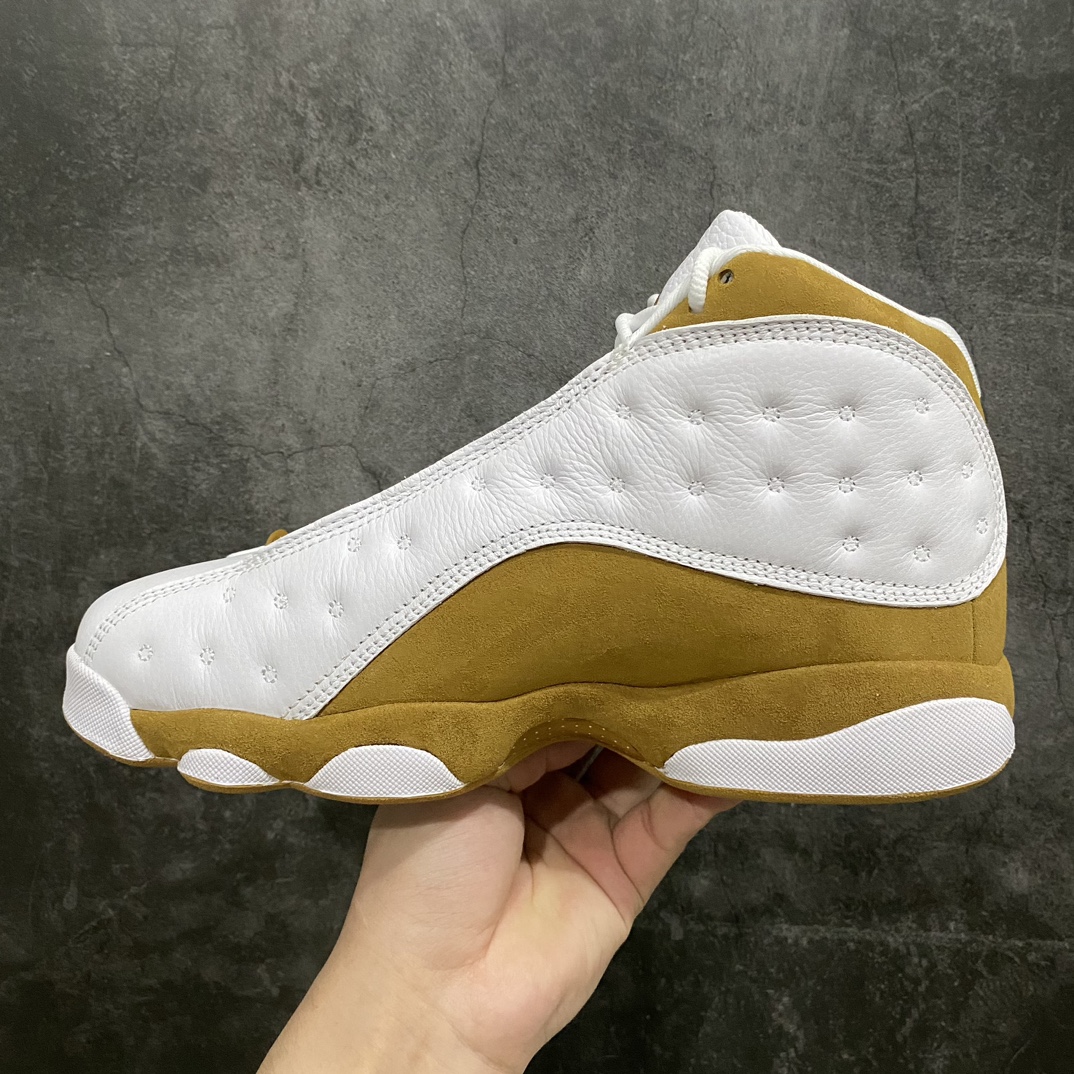 [Foreign Trade Edition] Air Jordan 13 AJ13 Wheat White Brown 414571-171