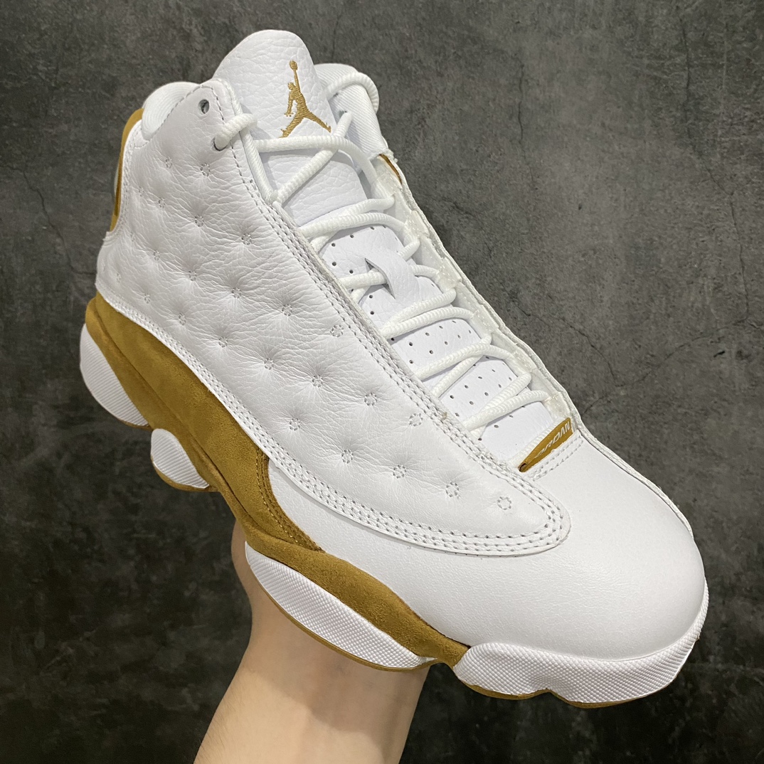 [Foreign Trade Edition] Air Jordan 13 AJ13 Wheat White Brown 414571-171