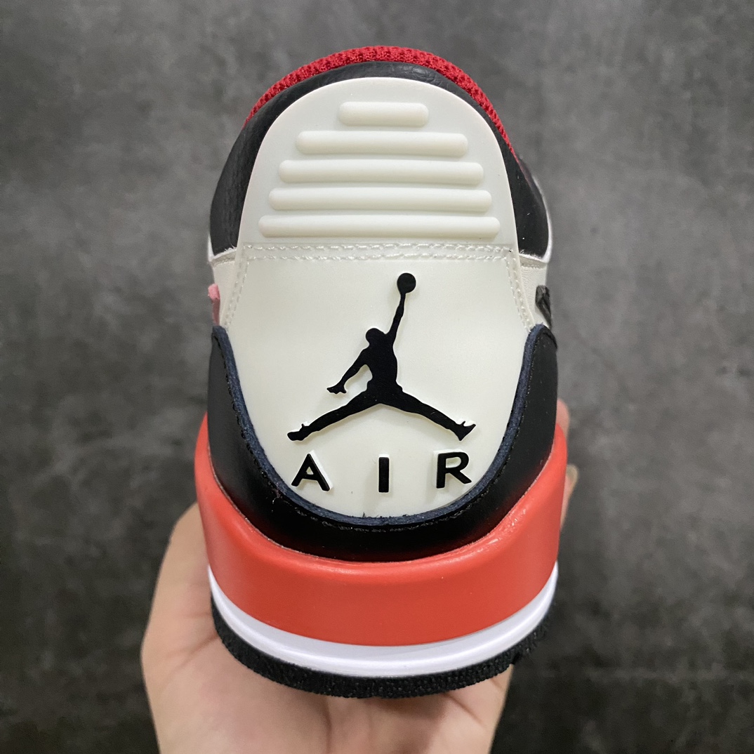 [Head layer high version] Air Jordan Legacy AJ312 low top white black red FJ7221-101