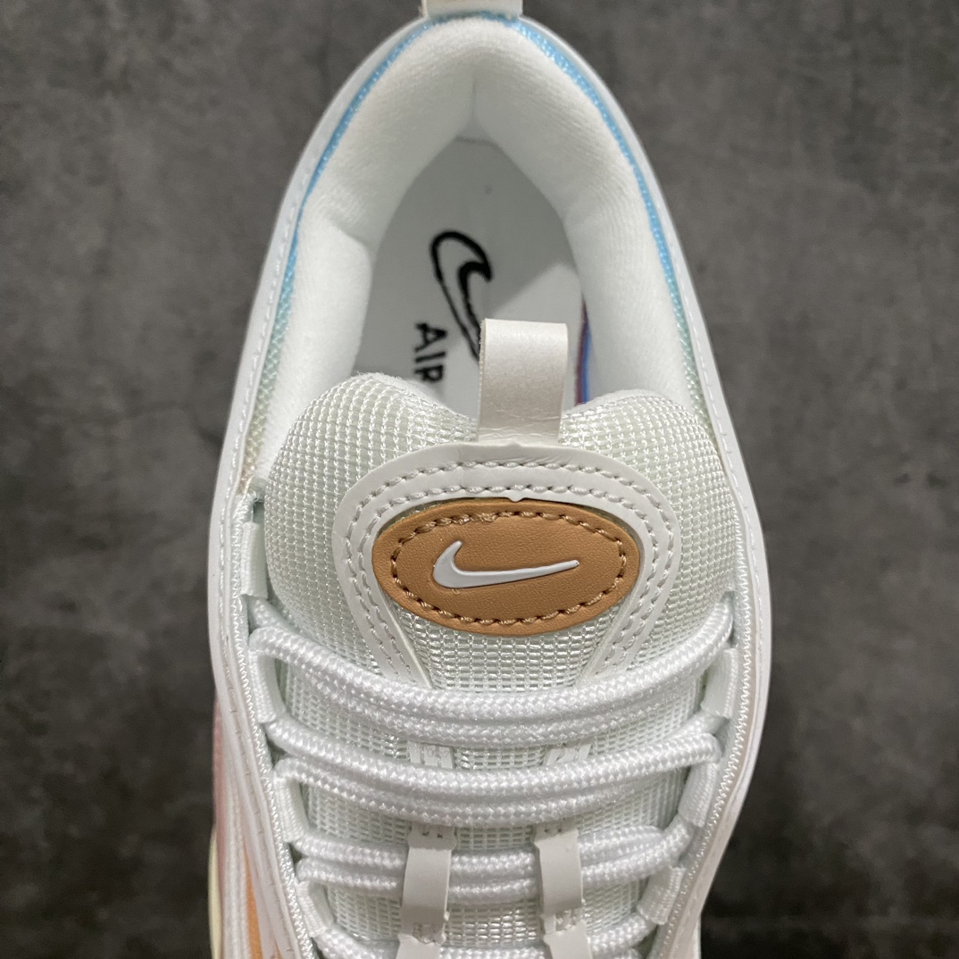 纯原版AirMax97彩虹渐变米白D