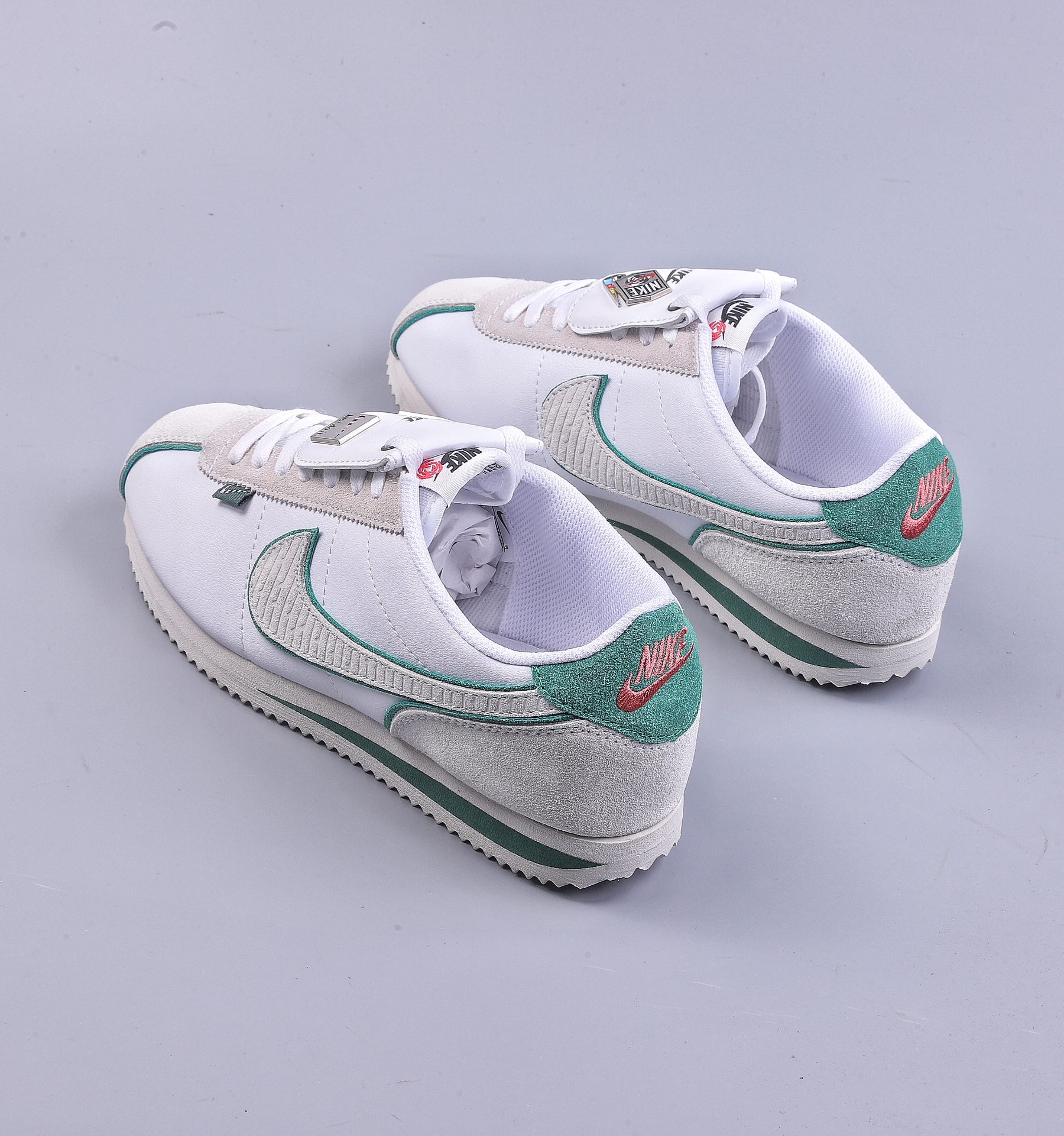 Nike Classic Cortez Forrest Gump Retro Running Shoes FQ0259-110