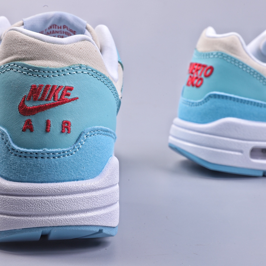 Nike Air Max 1 blue and white retro casual running shoes FD6955-400