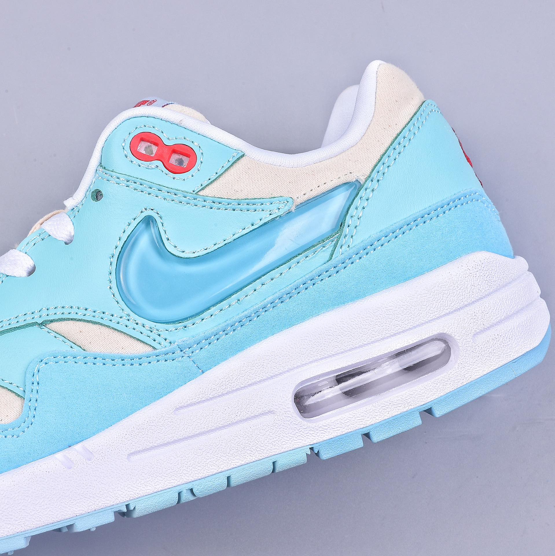 Nike Air Max 1 blue and white retro casual running shoes FD6955-400