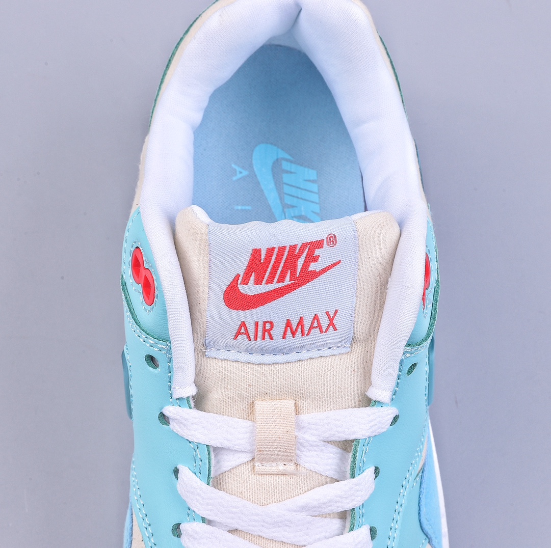 Nike Air Max 1 blue and white retro casual running shoes FD6955-400