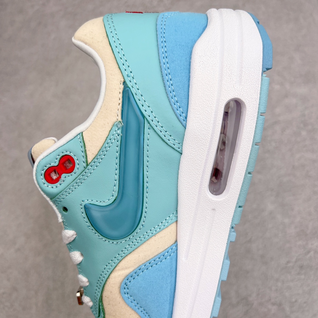 图片[7]-零售💰230 ＃超级福利‼NK Air Max 1 初代复古气垫慢跑鞋 FD6955-400 由Tinker Hatfeld和Mark Parker在1987年设计 灵感来自于巴黎蓬皮杜中心 在参观了蓬皮杜中心之后提出了Air Max的标志性开窗可视气垫的理念 并将其实际开发成功 是NK史上第一双可视气垫跑鞋 凭借着Air Max气垫带来的舒适脚感和鞋面面料上的不断精进才使得Air Max 1在现如今都是复古慢跑鞋的首选 深厚的历史渊源 独特的流线形设计 极为复古的外观使得它深受鞋迷的喜爱 SIZE：36 36.5 37.5 38 38.5 39 40 40.5 41 42 42.5 43 44 44.5 45 46 47.5 编码：by2936030-运动鞋