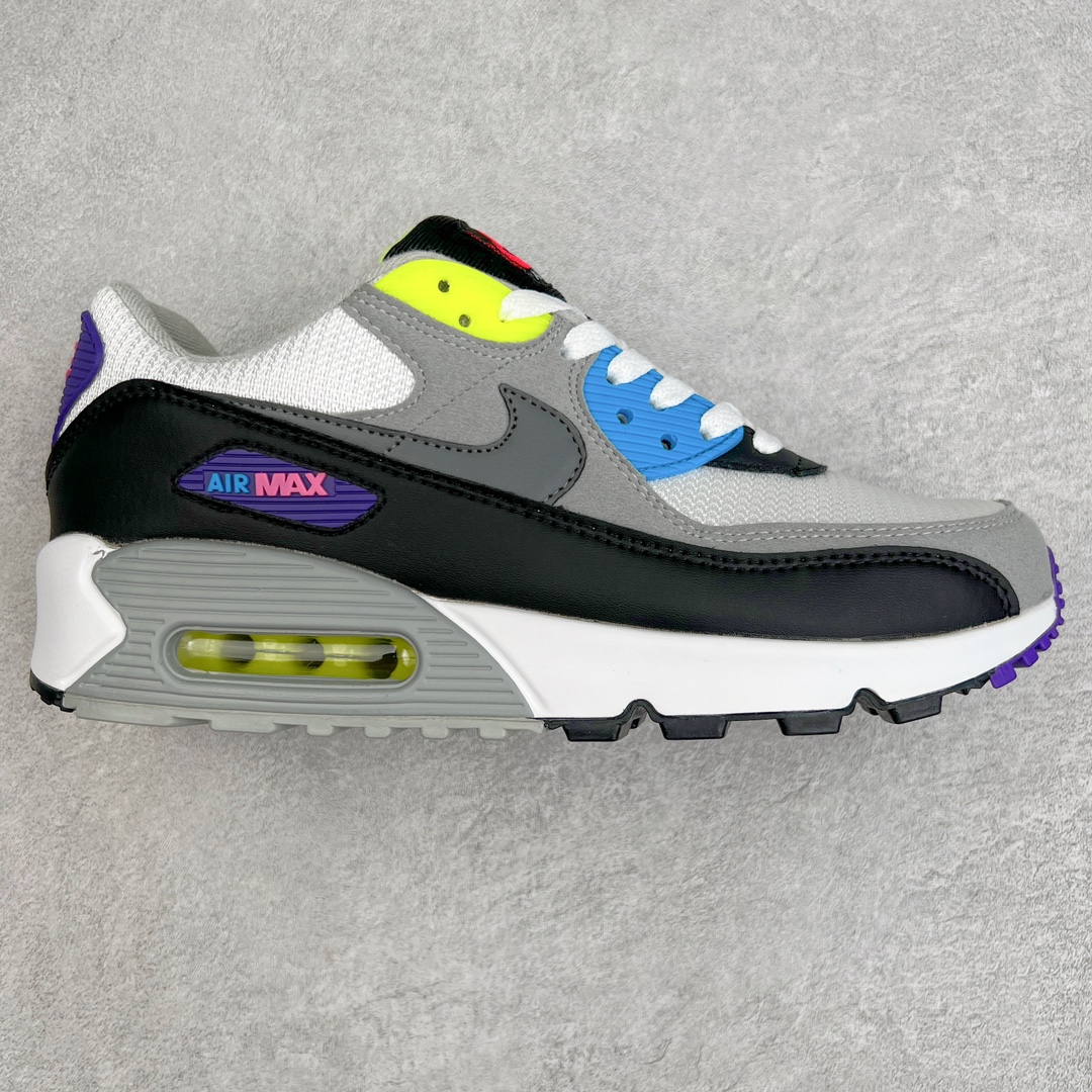 图片[9]-＃MX版 NK Air MAX 90 气垫复古减震跑步鞋 经典重温 独家陆续补货 外单专供大厂出品 品质稳定 一百余色 终端操作 Air Max 90于1990年推出 来自Air Max系列 在Air Max 1的基础上改进而得 增加了气垫面积 外型上也更为流线 最特別的就是加入了菱纹塑胶嵌板 为Air Max 90增添了许多潮流气息 皮革鞋面 造就出色耐穿性和支撑力 Max Air缓震配置搭配泡棉中底 令Air Max 90轻盈而舒适 华夫格橡胶外底 铸就Air Max 90非凡的抓地力 而Air Max 90不仅是一双跑鞋 它成功跨越了时间的演进 成为了球鞋文化与潮流圈中最熟为人知的鞋款之一 尺码：36 36.5 37.5 38 38.5 39 40 40.5 41 42 42.5 43 44 44.5 45-选品中心