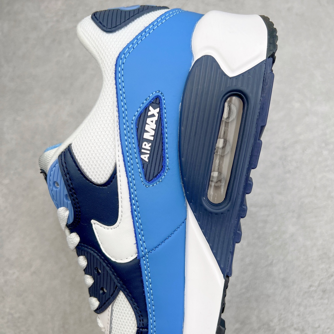 图片[7]-＃MX版 NK Air MAX 90 气垫复古减震跑步鞋 AJ1285-105 经典重温 独家陆续补货 外单专供大厂出品 品质稳定 一百余色 终端操作 Air Max 90于1990年推出 来自Air Max系列 在Air Max 1的基础上改进而得 增加了气垫面积 外型上也更为流线 最特別的就是加入了菱纹塑胶嵌板 为Air Max 90增添了许多潮流气息 皮革鞋面 造就出色耐穿性和支撑力 Max Air缓震配置搭配泡棉中底 令Air Max 90轻盈而舒适 华夫格橡胶外底 铸就Air Max 90非凡的抓地力 而Air Max 90不仅是一双跑鞋 它成功跨越了时间的演进 成为了球鞋文化与潮流圈中最熟为人知的鞋款之一 尺码：36 36.5 37.5 38 38.5 39 40 40.5 41 42 42.5 43 44 44.5 45-选品中心