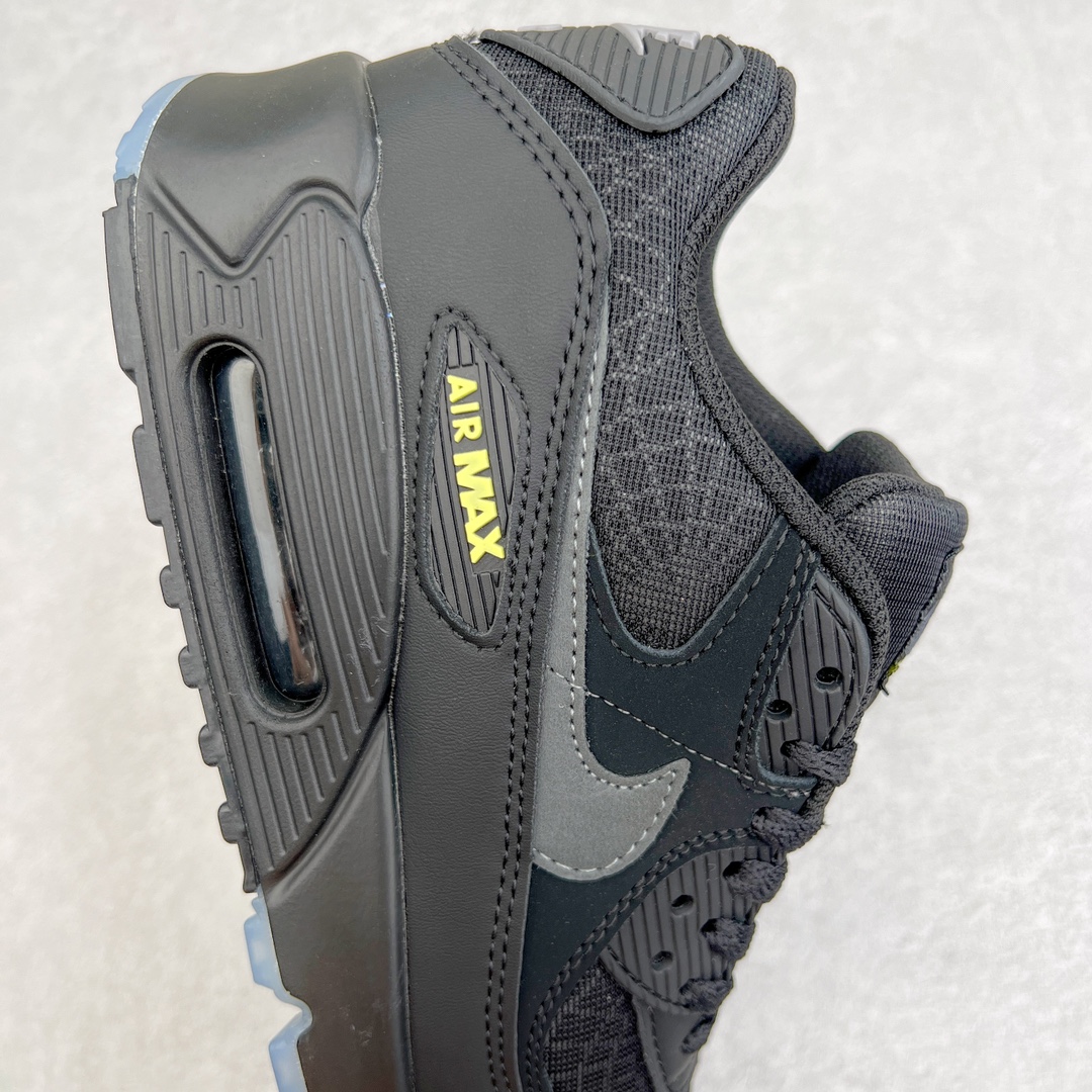 图片[6]-＃MX版 NK Air MAX 90 气垫复古减震跑步鞋 DC3892-001 经典重温 独家陆续补货 外单专供大厂出品 品质稳定 一百余色 终端操作 Air Max 90于1990年推出 来自Air Max系列 在Air Max 1的基础上改进而得 增加了气垫面积 外型上也更为流线 最特別的就是加入了菱纹塑胶嵌板 为Air Max 90增添了许多潮流气息 皮革鞋面 造就出色耐穿性和支撑力 Max Air缓震配置搭配泡棉中底 令Air Max 90轻盈而舒适 华夫格橡胶外底 铸就Air Max 90非凡的抓地力 而Air Max 90不仅是一双跑鞋 它成功跨越了时间的演进 成为了球鞋文化与潮流圈中最熟为人知的鞋款之一 尺码：36 36.5 37.5 38 38.5 39 40 40.5 41 42 42.5 43 44 44.5 45-选品中心