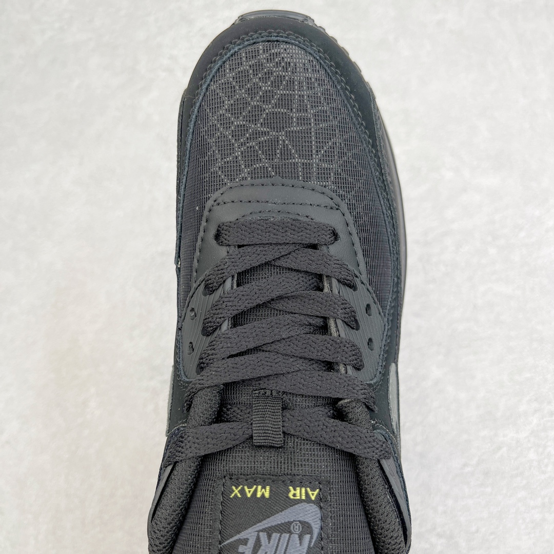 图片[4]-＃MX版 NK Air MAX 90 气垫复古减震跑步鞋 DC3892-001 经典重温 独家陆续补货 外单专供大厂出品 品质稳定 一百余色 终端操作 Air Max 90于1990年推出 来自Air Max系列 在Air Max 1的基础上改进而得 增加了气垫面积 外型上也更为流线 最特別的就是加入了菱纹塑胶嵌板 为Air Max 90增添了许多潮流气息 皮革鞋面 造就出色耐穿性和支撑力 Max Air缓震配置搭配泡棉中底 令Air Max 90轻盈而舒适 华夫格橡胶外底 铸就Air Max 90非凡的抓地力 而Air Max 90不仅是一双跑鞋 它成功跨越了时间的演进 成为了球鞋文化与潮流圈中最熟为人知的鞋款之一 尺码：36 36.5 37.5 38 38.5 39 40 40.5 41 42 42.5 43 44 44.5 45-选品中心