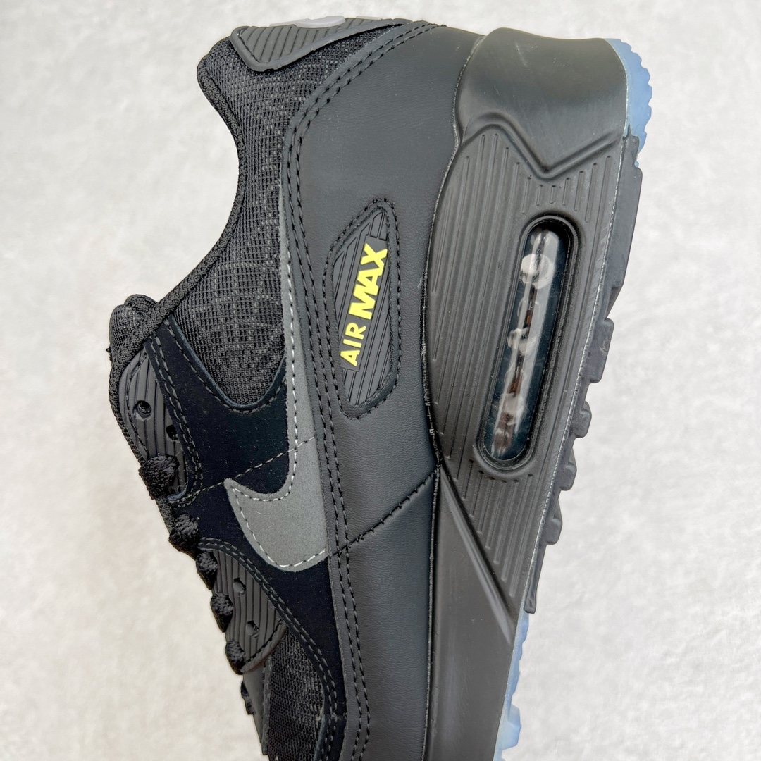 图片[7]-＃MX版 NK Air MAX 90 气垫复古减震跑步鞋 DC3892-001 经典重温 独家陆续补货 外单专供大厂出品 品质稳定 一百余色 终端操作 Air Max 90于1990年推出 来自Air Max系列 在Air Max 1的基础上改进而得 增加了气垫面积 外型上也更为流线 最特別的就是加入了菱纹塑胶嵌板 为Air Max 90增添了许多潮流气息 皮革鞋面 造就出色耐穿性和支撑力 Max Air缓震配置搭配泡棉中底 令Air Max 90轻盈而舒适 华夫格橡胶外底 铸就Air Max 90非凡的抓地力 而Air Max 90不仅是一双跑鞋 它成功跨越了时间的演进 成为了球鞋文化与潮流圈中最熟为人知的鞋款之一 尺码：36 36.5 37.5 38 38.5 39 40 40.5 41 42 42.5 43 44 44.5 45-选品中心