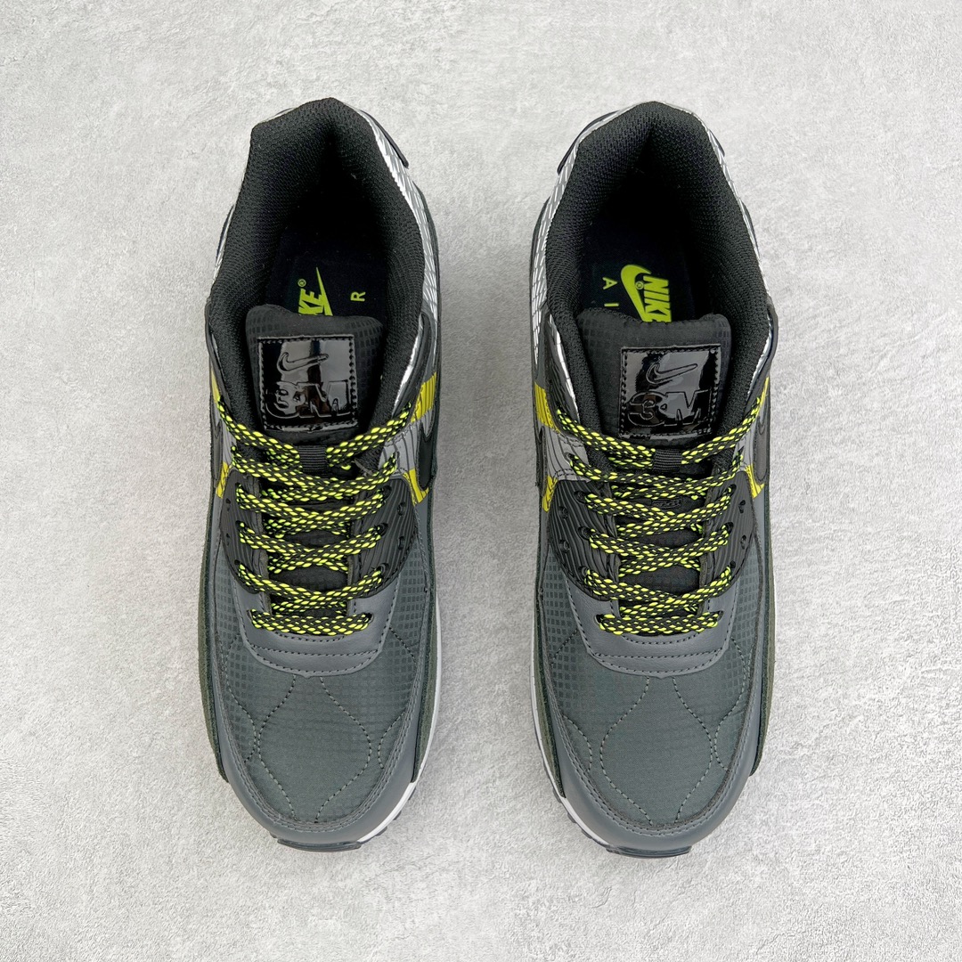 图片[2]-＃MX版 NK Air MAX 90 气垫复古减震跑步鞋 CZ2975-002 经典重温 独家陆续补货 外单专供大厂出品 品质稳定 一百余色 终端操作 Air Max 90于1990年推出 来自Air Max系列 在Air Max 1的基础上改进而得 增加了气垫面积 外型上也更为流线 最特別的就是加入了菱纹塑胶嵌板 为Air Max 90增添了许多潮流气息 皮革鞋面 造就出色耐穿性和支撑力 Max Air缓震配置搭配泡棉中底 令Air Max 90轻盈而舒适 华夫格橡胶外底 铸就Air Max 90非凡的抓地力 而Air Max 90不仅是一双跑鞋 它成功跨越了时间的演进 成为了球鞋文化与潮流圈中最熟为人知的鞋款之一 尺码：36 36.5 37.5 38 38.5 39 40 40.5 41 42 42.5 43 44 44.5 45-选品中心