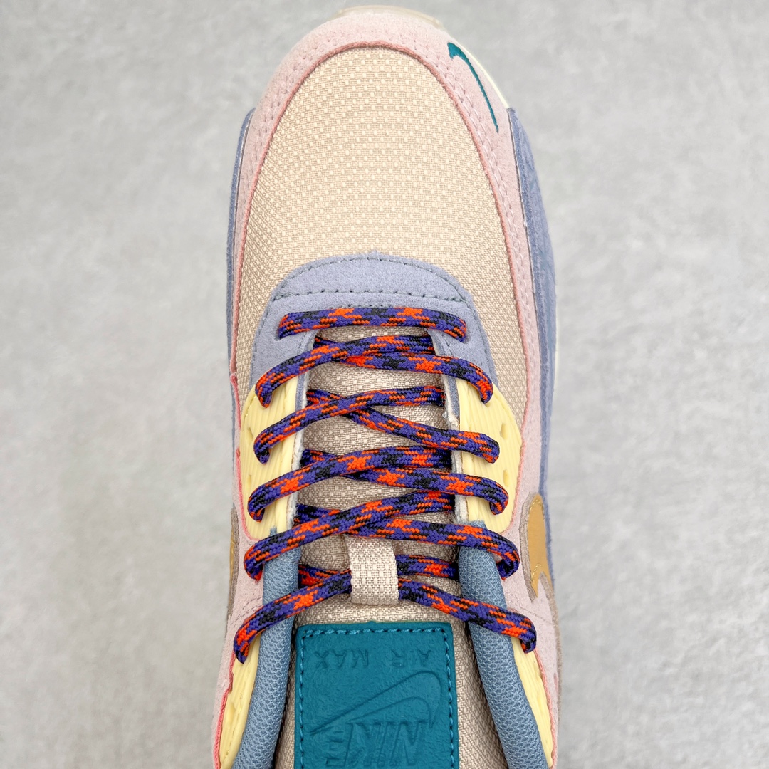 图片[4]-＃MX版 NK Air MAX 90 气垫复古减震跑步鞋 DM6438-292 经典重温 独家陆续补货 外单专供大厂出品 品质稳定 一百余色 终端操作 Air Max 90于1990年推出 来自Air Max系列 在Air Max 1的基础上改进而得 增加了气垫面积 外型上也更为流线 最特別的就是加入了菱纹塑胶嵌板 为Air Max 90增添了许多潮流气息 皮革鞋面 造就出色耐穿性和支撑力 Max Air缓震配置搭配泡棉中底 令Air Max 90轻盈而舒适 华夫格橡胶外底 铸就Air Max 90非凡的抓地力 而Air Max 90不仅是一双跑鞋 它成功跨越了时间的演进 成为了球鞋文化与潮流圈中最熟为人知的鞋款之一 尺码：36 36.5 37.5 38 38.5 39 40 40.5 41 42 42.5 43 44 44.5 45-选品中心