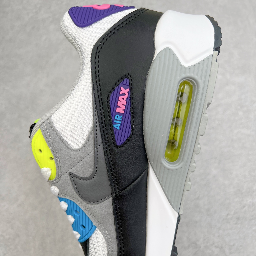 图片[7]-＃MX版 NK Air MAX 90 气垫复古减震跑步鞋 DR9900-100 经典重温 独家陆续补货 外单专供大厂出品 品质稳定 一百余色 终端操作 Air Max 90于1990年推出 来自Air Max系列 在Air Max 1的基础上改进而得 增加了气垫面积 外型上也更为流线 最特別的就是加入了菱纹塑胶嵌板 为Air Max 90增添了许多潮流气息 皮革鞋面 造就出色耐穿性和支撑力 Max Air缓震配置搭配泡棉中底 令Air Max 90轻盈而舒适 华夫格橡胶外底 铸就Air Max 90非凡的抓地力 而Air Max 90不仅是一双跑鞋 它成功跨越了时间的演进 成为了球鞋文化与潮流圈中最熟为人知的鞋款之一 尺码：36 36.5 37.5 38 38.5 39 40 40.5 41 42 42.5 43 44 44.5 45-选品中心