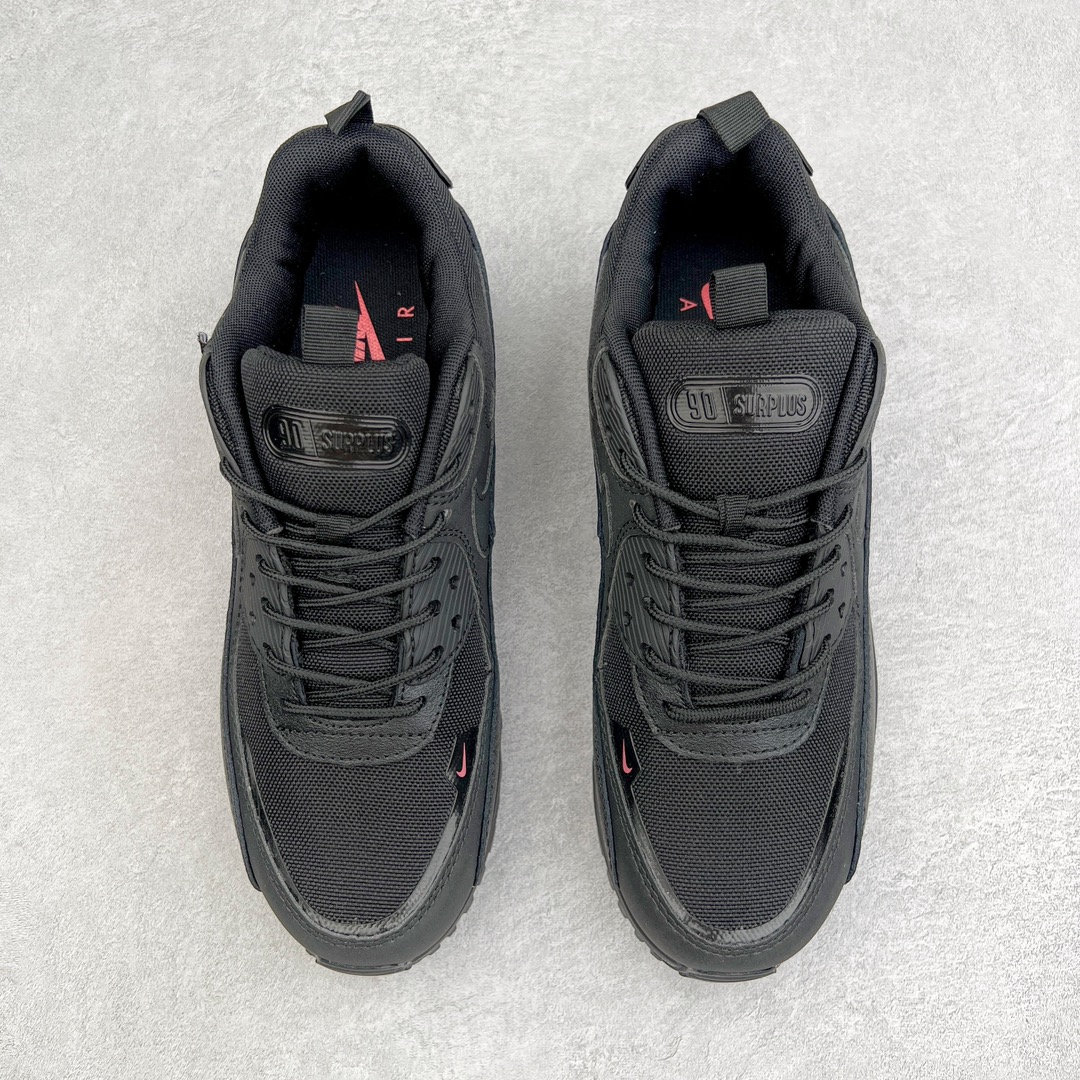 图片[2]-＃MX版 NK Air MAX 90 气垫复古减震跑步鞋 CQ7743-001 经典重温 独家陆续补货 外单专供大厂出品 品质稳定 一百余色 终端操作 Air Max 90于1990年推出 来自Air Max系列 在Air Max 1的基础上改进而得 增加了气垫面积 外型上也更为流线 最特別的就是加入了菱纹塑胶嵌板 为Air Max 90增添了许多潮流气息 皮革鞋面 造就出色耐穿性和支撑力 Max Air缓震配置搭配泡棉中底 令Air Max 90轻盈而舒适 华夫格橡胶外底 铸就Air Max 90非凡的抓地力 而Air Max 90不仅是一双跑鞋 它成功跨越了时间的演进 成为了球鞋文化与潮流圈中最熟为人知的鞋款之一 尺码：36 36.5 37.5 38 38.5 39 40 40.5 41 42 42.5 43 44 44.5 45-选品中心
