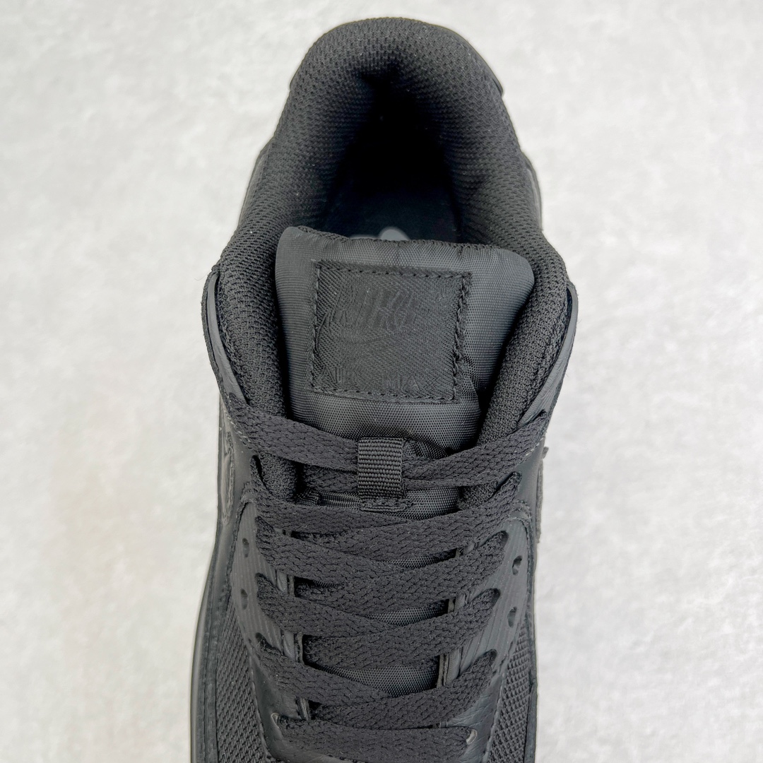 图片[5]-＃MX版 NK Air MAX 90 气垫复古减震跑步鞋 DH8010-001 经典重温 独家陆续补货 外单专供大厂出品 品质稳定 一百余色 终端操作 Air Max 90于1990年推出 来自Air Max系列 在Air Max 1的基础上改进而得 增加了气垫面积 外型上也更为流线 最特別的就是加入了菱纹塑胶嵌板 为Air Max 90增添了许多潮流气息 皮革鞋面 造就出色耐穿性和支撑力 Max Air缓震配置搭配泡棉中底 令Air Max 90轻盈而舒适 华夫格橡胶外底 铸就Air Max 90非凡的抓地力 而Air Max 90不仅是一双跑鞋 它成功跨越了时间的演进 成为了球鞋文化与潮流圈中最熟为人知的鞋款之一 尺码：36 36.5 37.5 38 38.5 39 40 40.5 41 42 42.5 43 44 44.5 45-选品中心