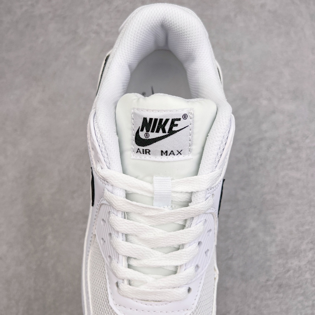 图片[5]-＃MX版 NK Air MAX 90 气垫复古减震跑步鞋 CQ2560-101 经典重温 独家陆续补货 外单专供大厂出品 品质稳定 一百余色 终端操作 Air Max 90于1990年推出 来自Air Max系列 在Air Max 1的基础上改进而得 增加了气垫面积 外型上也更为流线 最特別的就是加入了菱纹塑胶嵌板 为Air Max 90增添了许多潮流气息 皮革鞋面 造就出色耐穿性和支撑力 Max Air缓震配置搭配泡棉中底 令Air Max 90轻盈而舒适 华夫格橡胶外底 铸就Air Max 90非凡的抓地力 而Air Max 90不仅是一双跑鞋 它成功跨越了时间的演进 成为了球鞋文化与潮流圈中最熟为人知的鞋款之一 尺码：36 36.5 37.5 38 38.5 39 40 40.5 41 42 42.5 43 44 44.5 45-选品中心