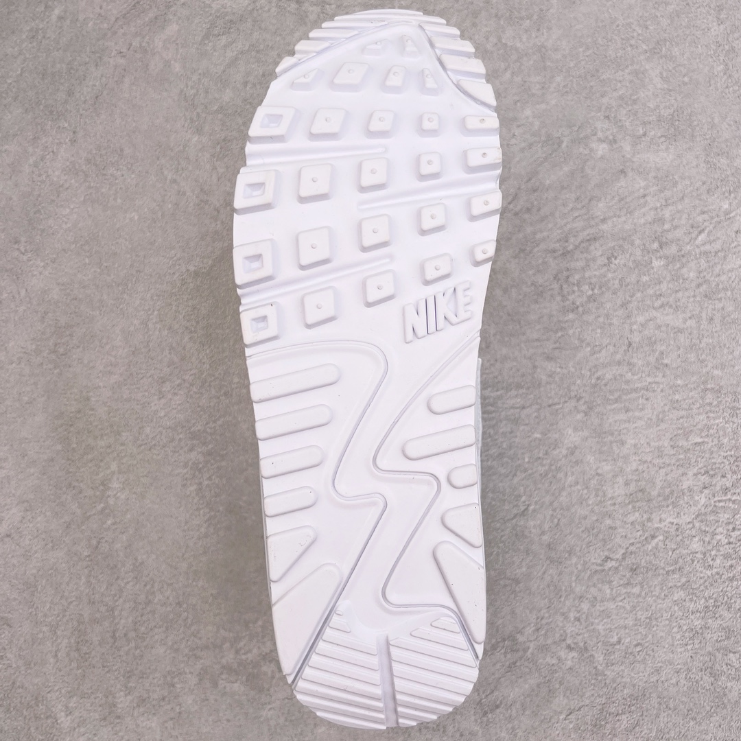 图片[9]-＃MX版 NK Air MAX 90 气垫复古减震跑步鞋 CQ2560-101 经典重温 独家陆续补货 外单专供大厂出品 品质稳定 一百余色 终端操作 Air Max 90于1990年推出 来自Air Max系列 在Air Max 1的基础上改进而得 增加了气垫面积 外型上也更为流线 最特別的就是加入了菱纹塑胶嵌板 为Air Max 90增添了许多潮流气息 皮革鞋面 造就出色耐穿性和支撑力 Max Air缓震配置搭配泡棉中底 令Air Max 90轻盈而舒适 华夫格橡胶外底 铸就Air Max 90非凡的抓地力 而Air Max 90不仅是一双跑鞋 它成功跨越了时间的演进 成为了球鞋文化与潮流圈中最熟为人知的鞋款之一 尺码：36 36.5 37.5 38 38.5 39 40 40.5 41 42 42.5 43 44 44.5 45-选品中心
