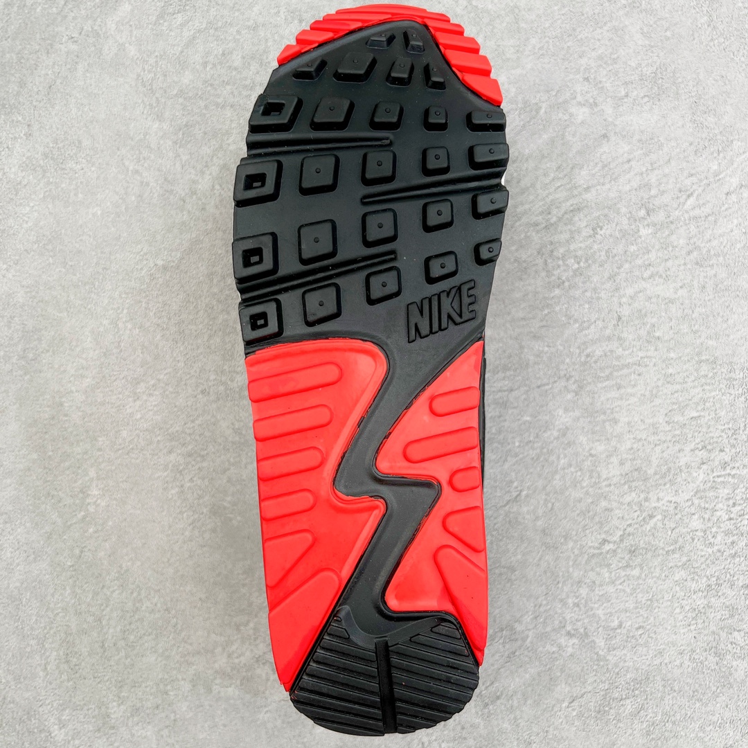 图片[9]-＃MX版 NK Air MAX 90 气垫复古减震跑步鞋 CT1685-100 经典重温 独家陆续补货 外单专供大厂出品 品质稳定 一百余色 终端操作 Air Max 90于1990年推出 来自Air Max系列 在Air Max 1的基础上改进而得 增加了气垫面积 外型上也更为流线 最特別的就是加入了菱纹塑胶嵌板 为Air Max 90增添了许多潮流气息 皮革鞋面 造就出色耐穿性和支撑力 Max Air缓震配置搭配泡棉中底 令Air Max 90轻盈而舒适 华夫格橡胶外底 铸就Air Max 90非凡的抓地力 而Air Max 90不仅是一双跑鞋 它成功跨越了时间的演进 成为了球鞋文化与潮流圈中最熟为人知的鞋款之一 尺码：36 36.5 37.5 38 38.5 39 40 40.5 41 42 42.5 43 44 44.5 45-选品中心
