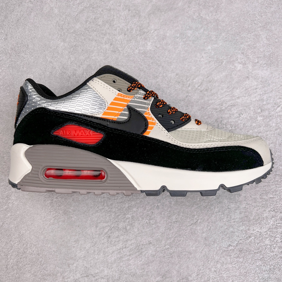 ＃MX版 NK Air MAX 90 气垫复古减震跑步鞋 CZ2975-001 经典重温 独家陆续补货 外单专供大厂出品 品质稳定 一百余色 终端操作 Air Max 90于1990年推出 来自Air Max系列 在Air Max 1的基础上改进而得 增加了气垫面积 外型上也更为流线 最特別的就是加入了菱纹塑胶嵌板 为Air Max 90增添了许多潮流气息 皮革鞋面 造就出色耐穿性和支撑力 Max Air缓震配置搭配泡棉中底 令Air Max 90轻盈而舒适 华夫格橡胶外底 铸就Air Max 90非凡的抓地力 而Air Max 90不仅是一双跑鞋 它成功跨越了时间的演进 成为了球鞋文化与潮流圈中最熟为人知的鞋款之一 尺码：36 36.5 37.5 38 38.5 39 40 40.5 41 42 42.5 43 44 44.5 45-选品中心