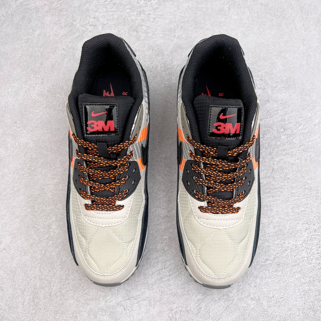 图片[2]-＃MX版 NK Air MAX 90 气垫复古减震跑步鞋 CZ2975-001 经典重温 独家陆续补货 外单专供大厂出品 品质稳定 一百余色 终端操作 Air Max 90于1990年推出 来自Air Max系列 在Air Max 1的基础上改进而得 增加了气垫面积 外型上也更为流线 最特別的就是加入了菱纹塑胶嵌板 为Air Max 90增添了许多潮流气息 皮革鞋面 造就出色耐穿性和支撑力 Max Air缓震配置搭配泡棉中底 令Air Max 90轻盈而舒适 华夫格橡胶外底 铸就Air Max 90非凡的抓地力 而Air Max 90不仅是一双跑鞋 它成功跨越了时间的演进 成为了球鞋文化与潮流圈中最熟为人知的鞋款之一 尺码：36 36.5 37.5 38 38.5 39 40 40.5 41 42 42.5 43 44 44.5 45-选品中心