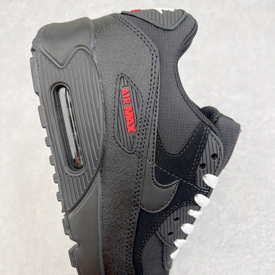图片[6]-＃MX版 NK Air MAX 90 气垫复古减震跑步鞋 DC9388-002 经典重温 独家陆续补货 外单专供大厂出品 品质稳定 一百余色 终端操作 Air Max 90于1990年推出 来自Air Max系列 在Air Max 1的基础上改进而得 增加了气垫面积 外型上也更为流线 最特別的就是加入了菱纹塑胶嵌板 为Air Max 90增添了许多潮流气息 皮革鞋面 造就出色耐穿性和支撑力 Max Air缓震配置搭配泡棉中底 令Air Max 90轻盈而舒适 华夫格橡胶外底 铸就Air Max 90非凡的抓地力 而Air Max 90不仅是一双跑鞋 它成功跨越了时间的演进 成为了球鞋文化与潮流圈中最熟为人知的鞋款之一 尺码：36 36.5 37.5 38 38.5 39 40 40.5 41 42 42.5 43 44 44.5 45-选品中心