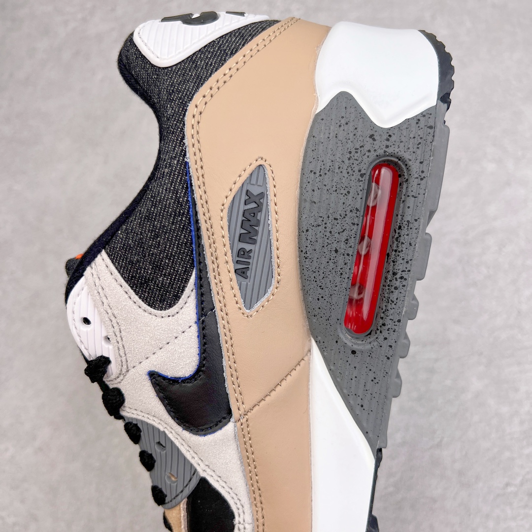 图片[7]-＃MX版 NK Air MAX 90 气垫复古减震跑步鞋 DD6108-001 经典重温 独家陆续补货 外单专供大厂出品 品质稳定 一百余色 终端操作 Air Max 90于1990年推出 来自Air Max系列 在Air Max 1的基础上改进而得 增加了气垫面积 外型上也更为流线 最特別的就是加入了菱纹塑胶嵌板 为Air Max 90增添了许多潮流气息 皮革鞋面 造就出色耐穿性和支撑力 Max Air缓震配置搭配泡棉中底 令Air Max 90轻盈而舒适 华夫格橡胶外底 铸就Air Max 90非凡的抓地力 而Air Max 90不仅是一双跑鞋 它成功跨越了时间的演进 成为了球鞋文化与潮流圈中最熟为人知的鞋款之一 尺码：36 36.5 37.5 38 38.5 39 40 40.5 41 42 42.5 43 44 44.5 45-选品中心