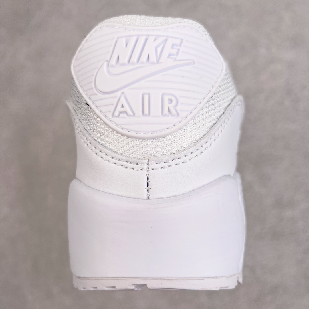 图片[8]-＃MX版 NK Air MAX 90 气垫复古减震跑步鞋 CN8490-100 经典重温 独家陆续补货 外单专供大厂出品 品质稳定 一百余色 终端操作 Air Max 90于1990年推出 来自Air Max系列 在Air Max 1的基础上改进而得 增加了气垫面积 外型上也更为流线 最特別的就是加入了菱纹塑胶嵌板 为Air Max 90增添了许多潮流气息 皮革鞋面 造就出色耐穿性和支撑力 Max Air缓震配置搭配泡棉中底 令Air Max 90轻盈而舒适 华夫格橡胶外底 铸就Air Max 90非凡的抓地力 而Air Max 90不仅是一双跑鞋 它成功跨越了时间的演进 成为了球鞋文化与潮流圈中最熟为人知的鞋款之一 尺码：36 36.5 37.5 38 38.5 39 40 40.5 41 42 42.5 43 44 44.5 45-选品中心