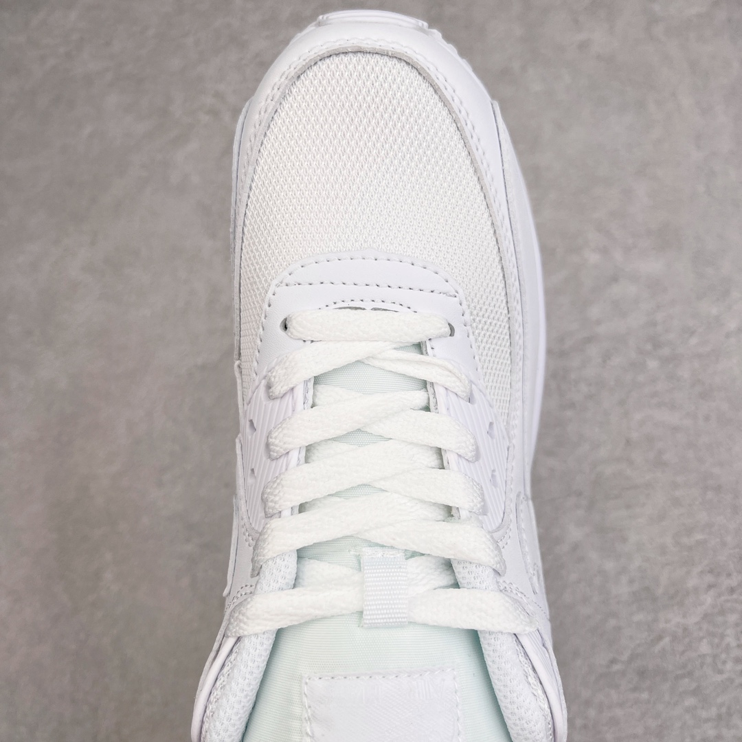 图片[4]-＃MX版 NK Air MAX 90 气垫复古减震跑步鞋 CN8490-100 经典重温 独家陆续补货 外单专供大厂出品 品质稳定 一百余色 终端操作 Air Max 90于1990年推出 来自Air Max系列 在Air Max 1的基础上改进而得 增加了气垫面积 外型上也更为流线 最特別的就是加入了菱纹塑胶嵌板 为Air Max 90增添了许多潮流气息 皮革鞋面 造就出色耐穿性和支撑力 Max Air缓震配置搭配泡棉中底 令Air Max 90轻盈而舒适 华夫格橡胶外底 铸就Air Max 90非凡的抓地力 而Air Max 90不仅是一双跑鞋 它成功跨越了时间的演进 成为了球鞋文化与潮流圈中最熟为人知的鞋款之一 尺码：36 36.5 37.5 38 38.5 39 40 40.5 41 42 42.5 43 44 44.5 45-选品中心