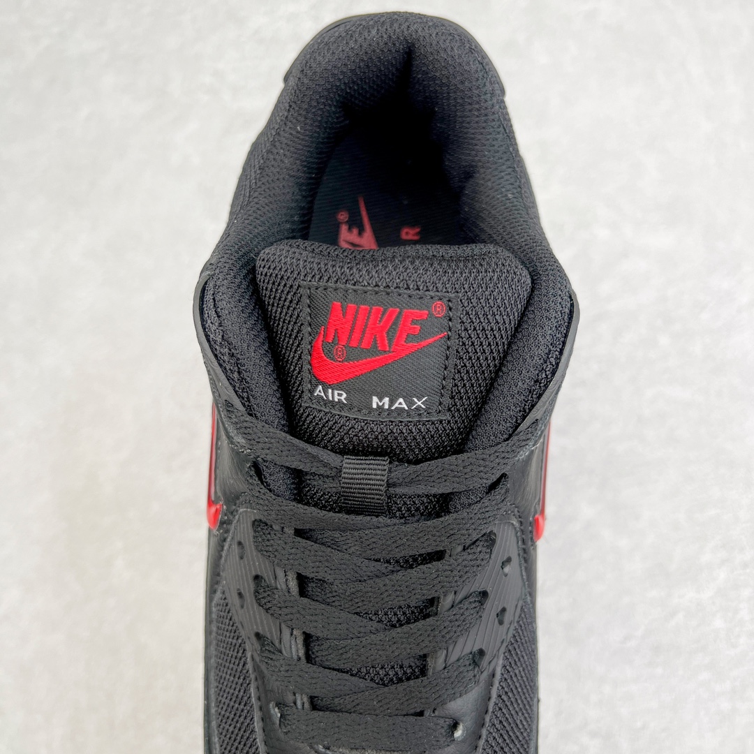 图片[5]-＃MX版 NK Air MAX 90 气垫复古减震跑步鞋 DV3503-001 经典重温 独家陆续补货 外单专供大厂出品 品质稳定 一百余色 终端操作 Air Max 90于1990年推出 来自Air Max系列 在Air Max 1的基础上改进而得 增加了气垫面积 外型上也更为流线 最特別的就是加入了菱纹塑胶嵌板 为Air Max 90增添了许多潮流气息 皮革鞋面 造就出色耐穿性和支撑力 Max Air缓震配置搭配泡棉中底 令Air Max 90轻盈而舒适 华夫格橡胶外底 铸就Air Max 90非凡的抓地力 而Air Max 90不仅是一双跑鞋 它成功跨越了时间的演进 成为了球鞋文化与潮流圈中最熟为人知的鞋款之一 尺码：36 36.5 37.5 38 38.5 39 40 40.5 41 42 42.5 43 44 44.5 45-选品中心