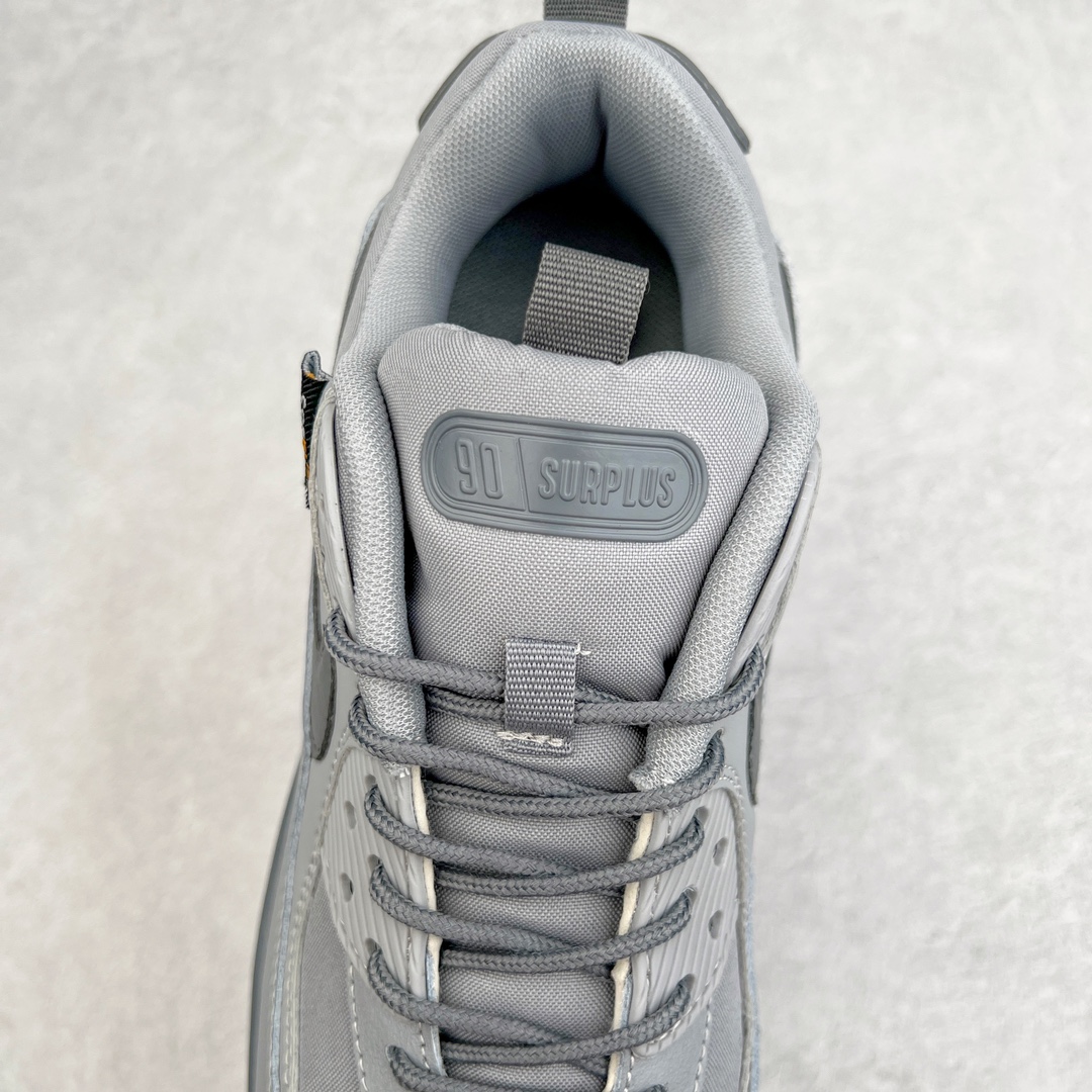 图片[5]-＃MX版 NK Air MAX 90 气垫复古减震跑步鞋 DC9389-001 经典重温 独家陆续补货 外单专供大厂出品 品质稳定 一百余色 终端操作 Air Max 90于1990年推出 来自Air Max系列 在Air Max 1的基础上改进而得 增加了气垫面积 外型上也更为流线 最特別的就是加入了菱纹塑胶嵌板 为Air Max 90增添了许多潮流气息 皮革鞋面 造就出色耐穿性和支撑力 Max Air缓震配置搭配泡棉中底 令Air Max 90轻盈而舒适 华夫格橡胶外底 铸就Air Max 90非凡的抓地力 而Air Max 90不仅是一双跑鞋 它成功跨越了时间的演进 成为了球鞋文化与潮流圈中最熟为人知的鞋款之一 尺码：36 36.5 37.5 38 38.5 39 40 40.5 41 42 42.5 43 44 44.5 45-选品中心