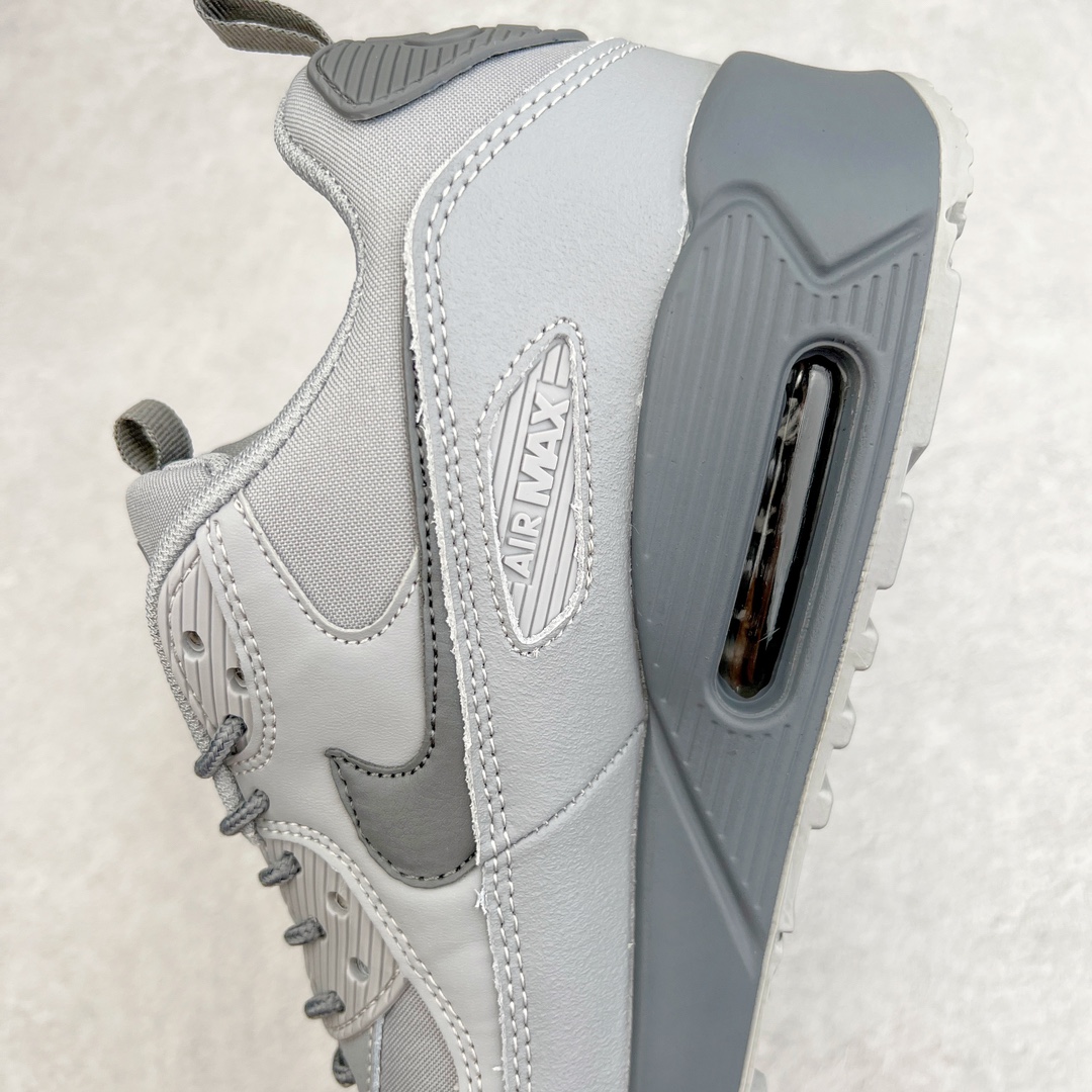 图片[7]-＃MX版 NK Air MAX 90 气垫复古减震跑步鞋 DC9389-001 经典重温 独家陆续补货 外单专供大厂出品 品质稳定 一百余色 终端操作 Air Max 90于1990年推出 来自Air Max系列 在Air Max 1的基础上改进而得 增加了气垫面积 外型上也更为流线 最特別的就是加入了菱纹塑胶嵌板 为Air Max 90增添了许多潮流气息 皮革鞋面 造就出色耐穿性和支撑力 Max Air缓震配置搭配泡棉中底 令Air Max 90轻盈而舒适 华夫格橡胶外底 铸就Air Max 90非凡的抓地力 而Air Max 90不仅是一双跑鞋 它成功跨越了时间的演进 成为了球鞋文化与潮流圈中最熟为人知的鞋款之一 尺码：36 36.5 37.5 38 38.5 39 40 40.5 41 42 42.5 43 44 44.5 45-选品中心