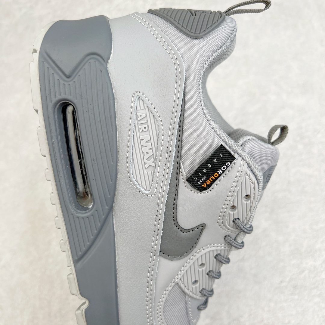 图片[6]-＃MX版 NK Air MAX 90 气垫复古减震跑步鞋 DC9389-001 经典重温 独家陆续补货 外单专供大厂出品 品质稳定 一百余色 终端操作 Air Max 90于1990年推出 来自Air Max系列 在Air Max 1的基础上改进而得 增加了气垫面积 外型上也更为流线 最特別的就是加入了菱纹塑胶嵌板 为Air Max 90增添了许多潮流气息 皮革鞋面 造就出色耐穿性和支撑力 Max Air缓震配置搭配泡棉中底 令Air Max 90轻盈而舒适 华夫格橡胶外底 铸就Air Max 90非凡的抓地力 而Air Max 90不仅是一双跑鞋 它成功跨越了时间的演进 成为了球鞋文化与潮流圈中最熟为人知的鞋款之一 尺码：36 36.5 37.5 38 38.5 39 40 40.5 41 42 42.5 43 44 44.5 45-选品中心