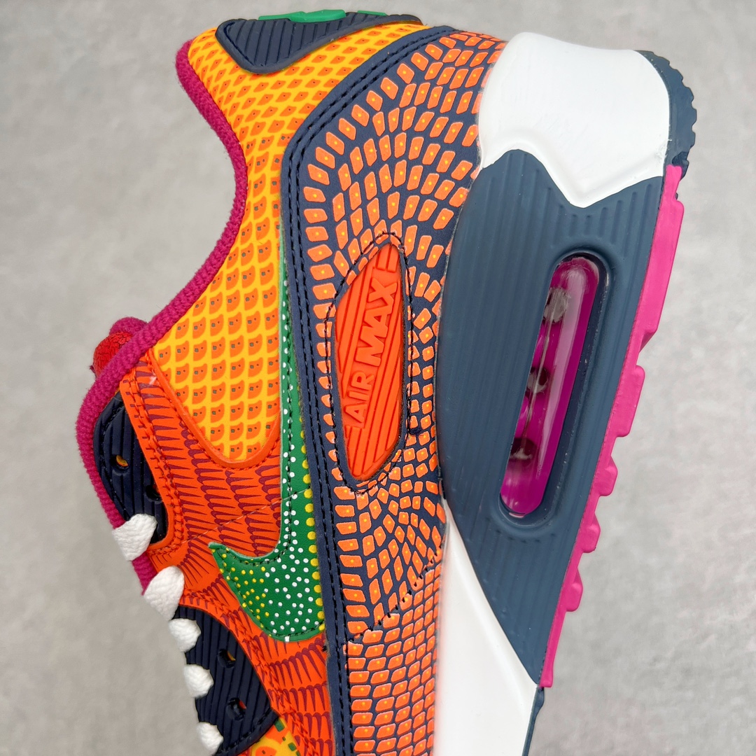图片[7]-＃MX版 NK Air MAX 90 气垫复古减震跑步鞋 DC5154-458 经典重温 独家陆续补货 外单专供大厂出品 品质稳定 一百余色 终端操作 Air Max 90于1990年推出 来自Air Max系列 在Air Max 1的基础上改进而得 增加了气垫面积 外型上也更为流线 最特別的就是加入了菱纹塑胶嵌板 为Air Max 90增添了许多潮流气息 皮革鞋面 造就出色耐穿性和支撑力 Max Air缓震配置搭配泡棉中底 令Air Max 90轻盈而舒适 华夫格橡胶外底 铸就Air Max 90非凡的抓地力 而Air Max 90不仅是一双跑鞋 它成功跨越了时间的演进 成为了球鞋文化与潮流圈中最熟为人知的鞋款之一 尺码：36 36.5 37.5 38 38.5 39 40 40.5 41 42 42.5 43 44 44.5 45-选品中心
