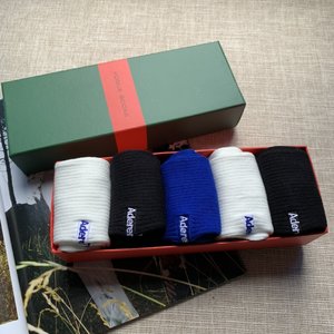 Ader Error Sock- Mid Tube Socks Embroidery Unisex Cotton Fall/Winter Collection Fashion