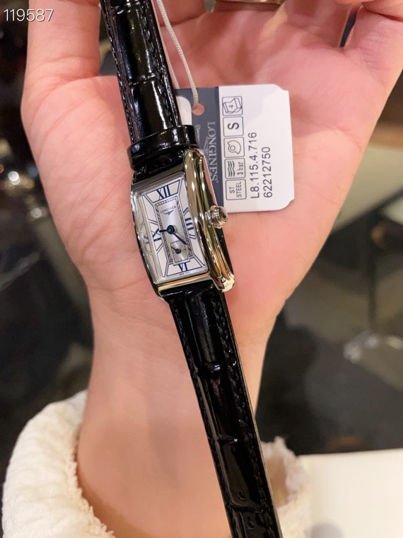 Longines DolceVita Small Size Women's Watch with Leather Band