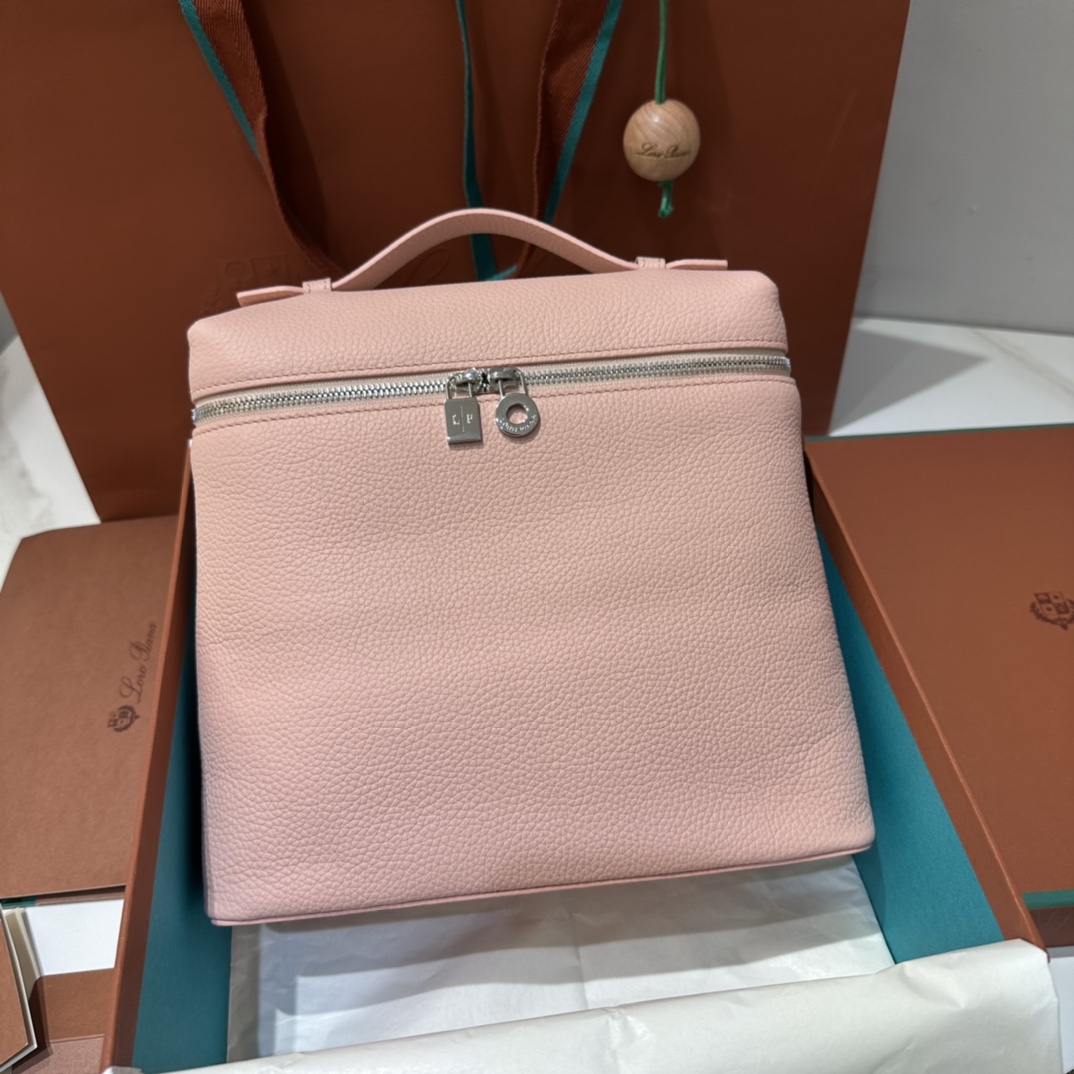 [Backpacks][Backpack Cherry Blossom Powder] Loro Piana L23.5 series backpack