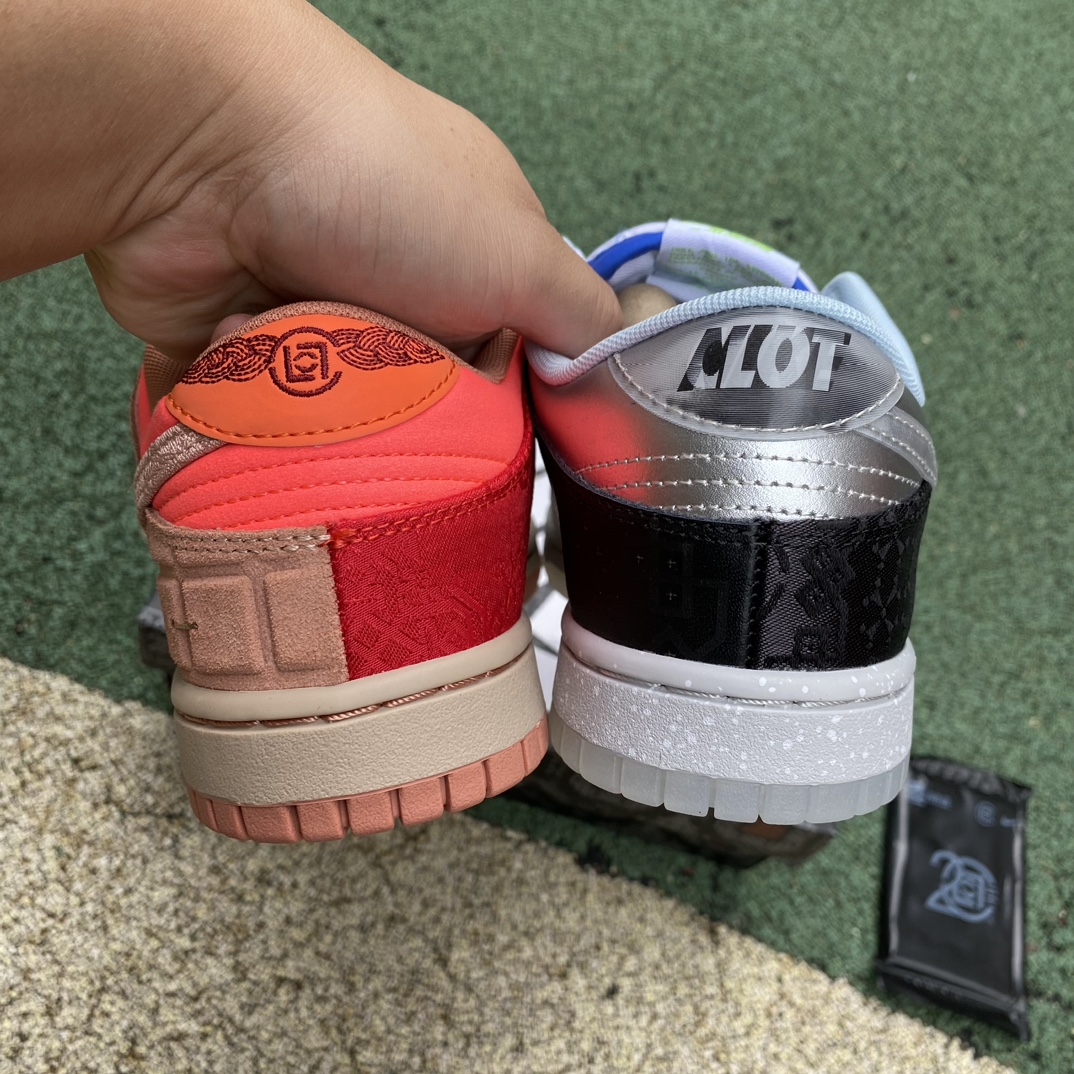 Dunk陈冠希棕蓝灰  s2纯原版‼️
尺码：36-47 特价😇
纯原版⚡️ CLOT x Nike D