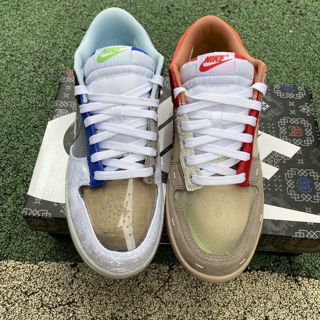 Dunk陈冠希棕蓝灰  s2纯原版‼️
尺码：36-47 特价😇
纯原版⚡️ CLOT x Nike D