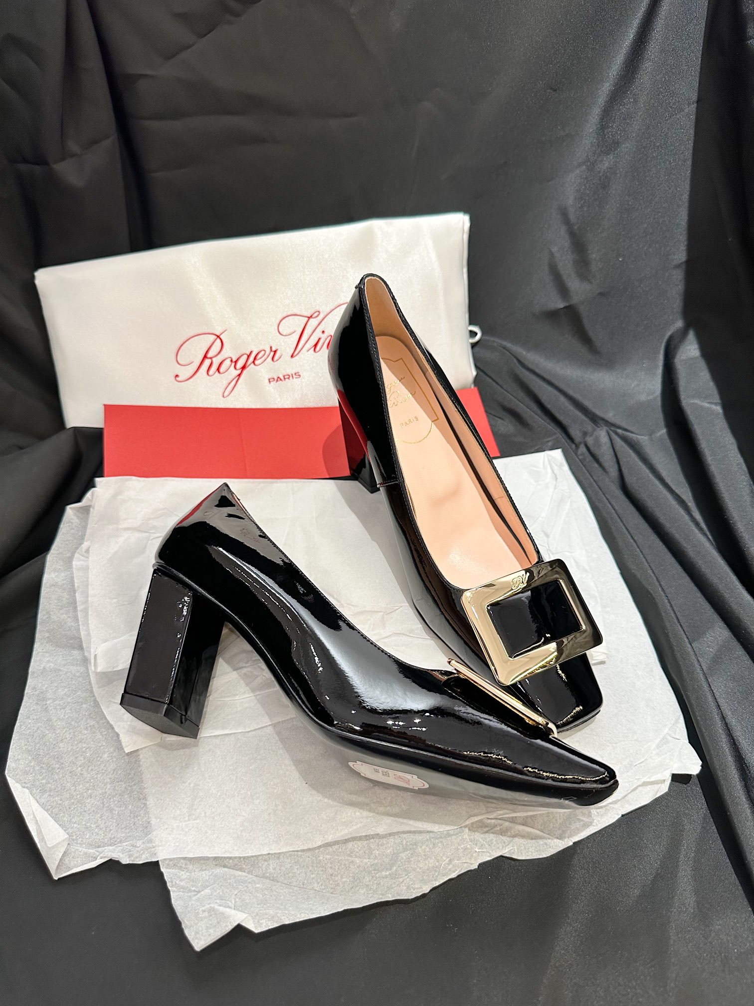罗杰·维维亚 Roger Vivier 经典高奢皮鞋鞋履高跟鞋 #291078FA 5